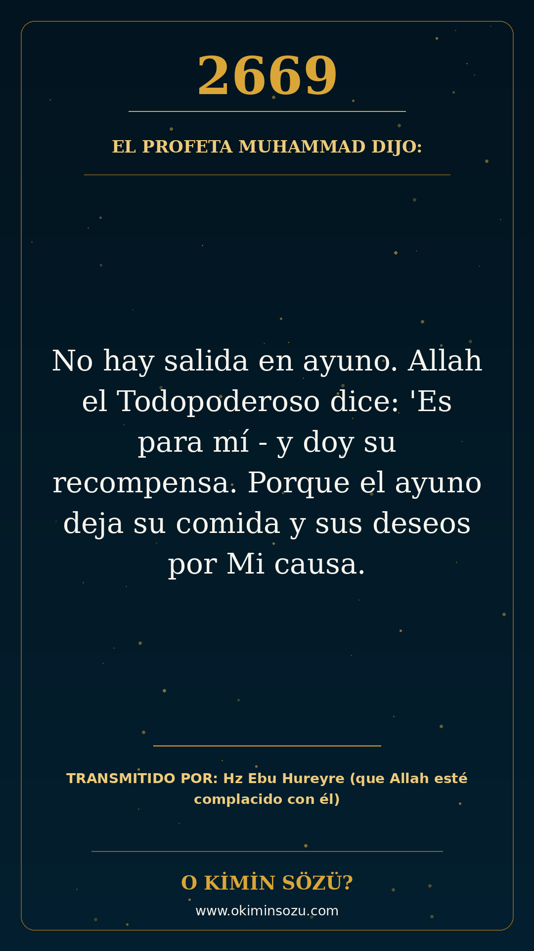 hadis 2669 es