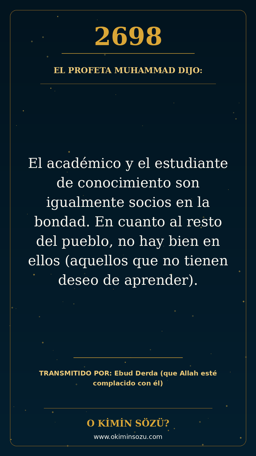 hadis 2698 es