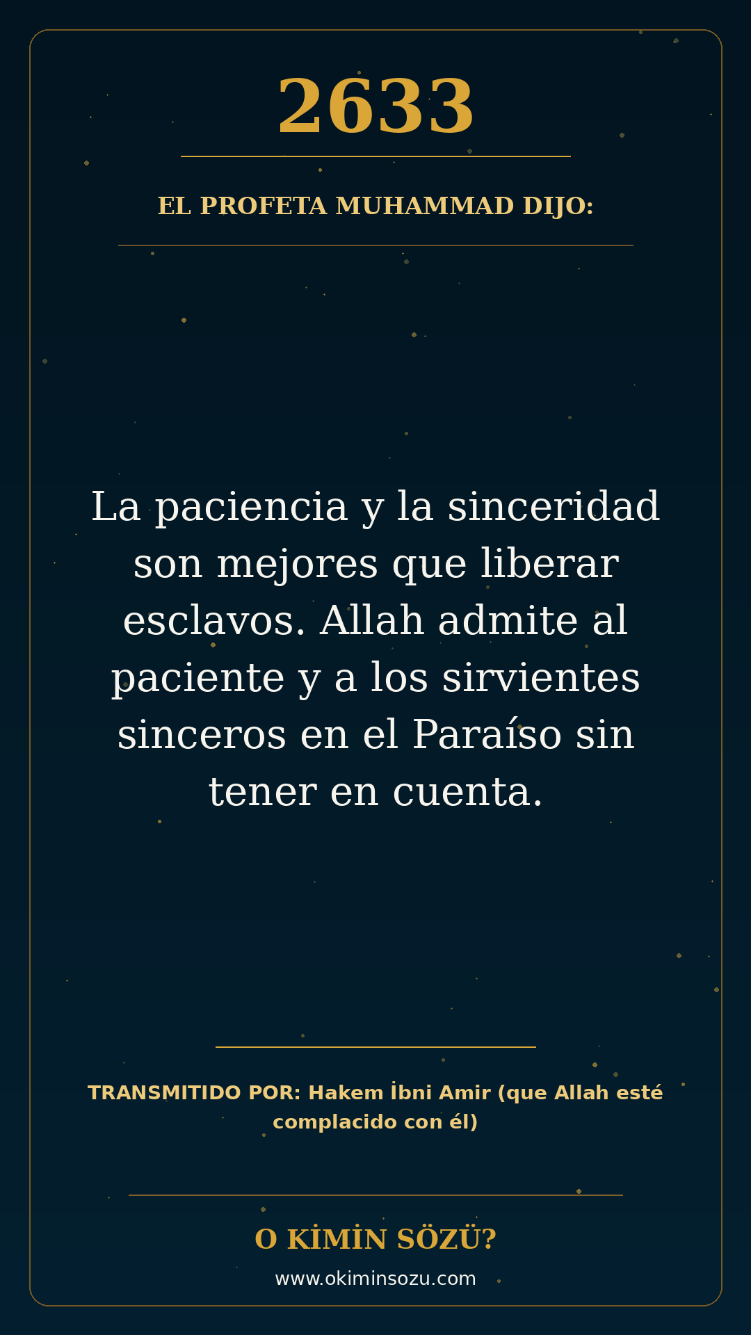hadis 2633 es