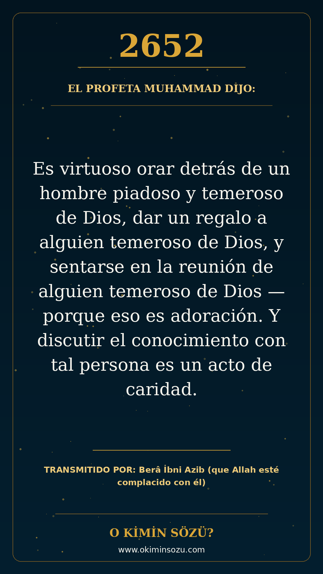 hadis 2652 es