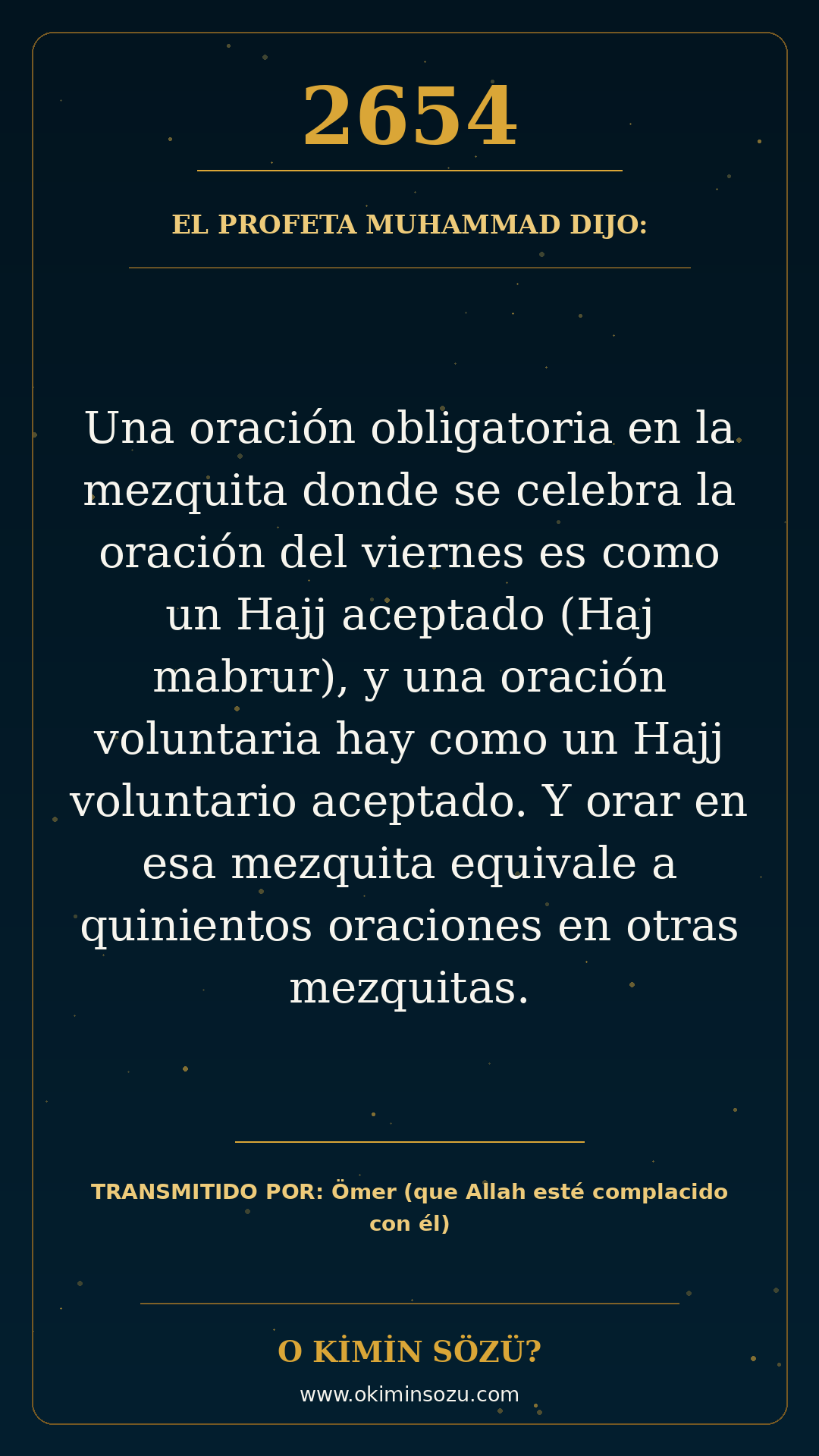 hadis 2654 es