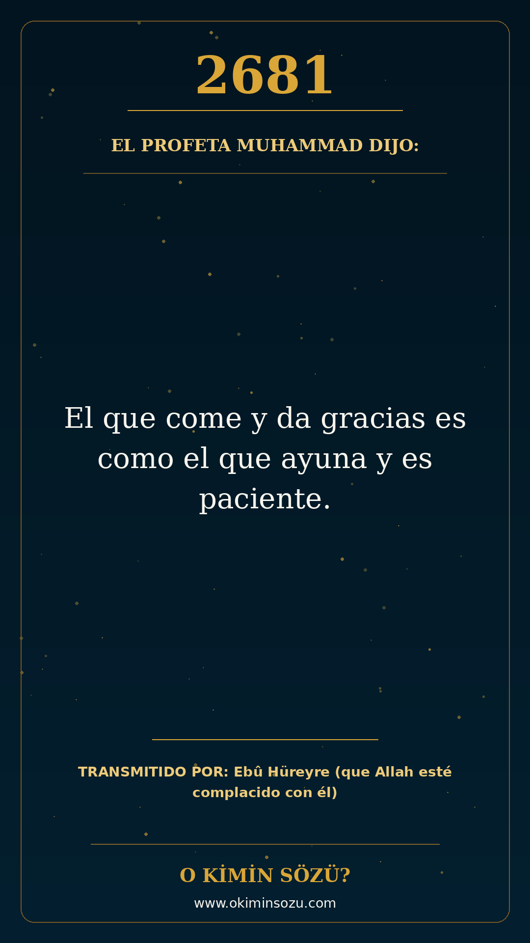 hadis 2681 es