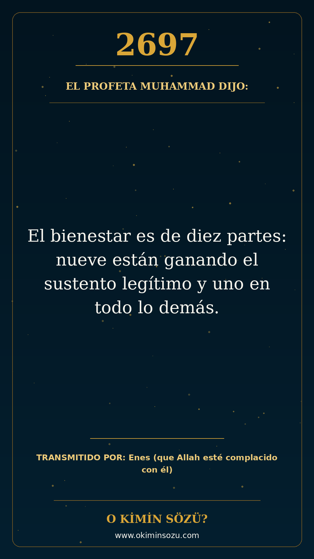 hadis 2697 es