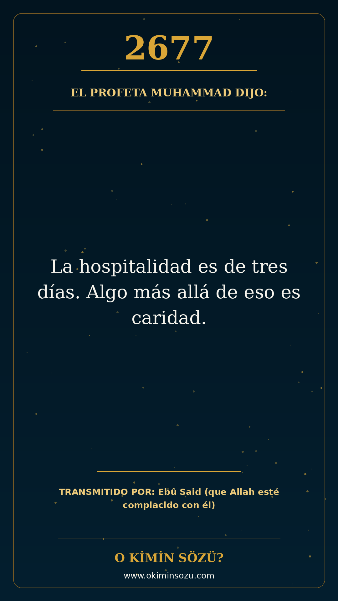 hadis 2677 es
