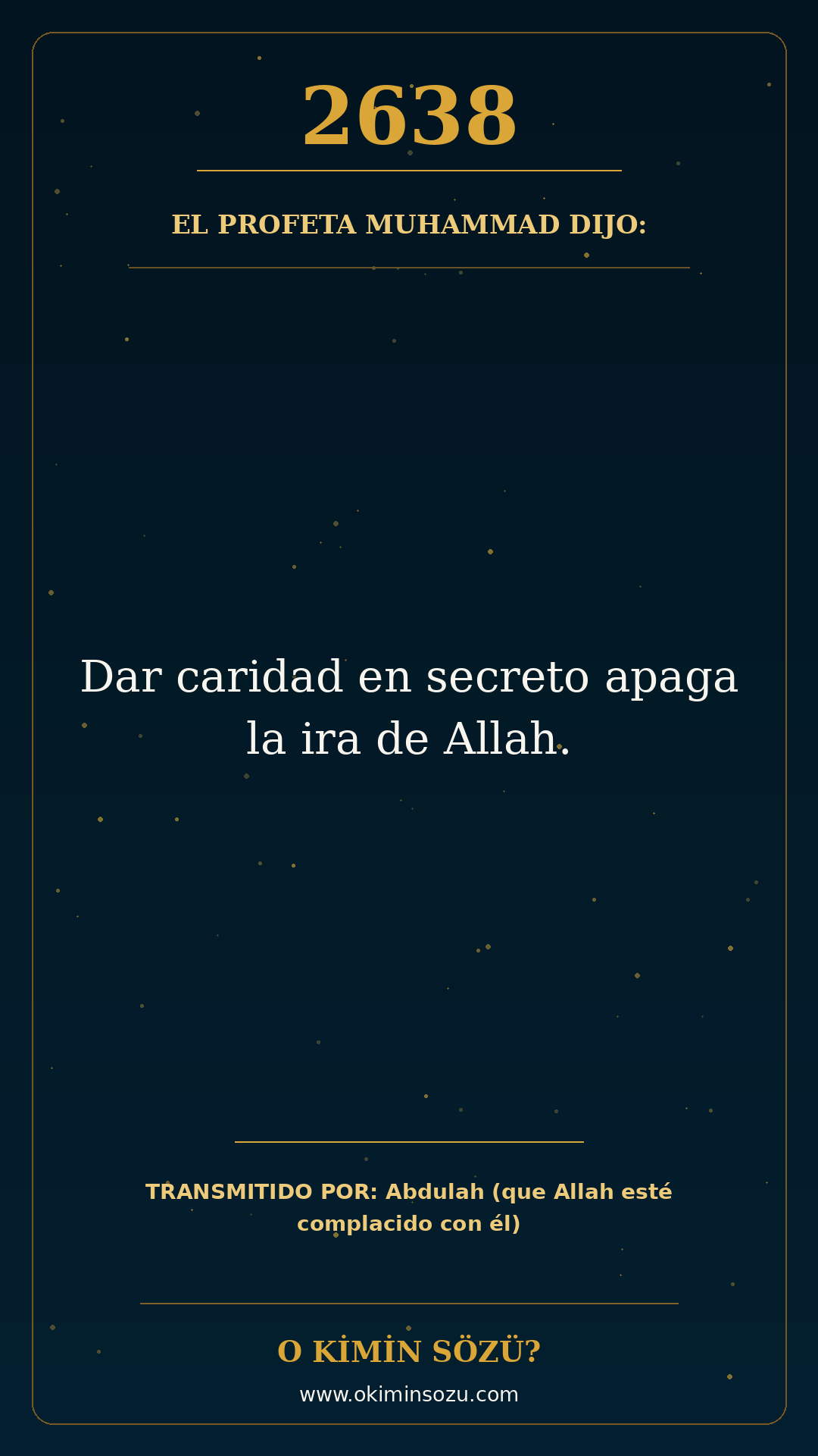hadis 2638 es