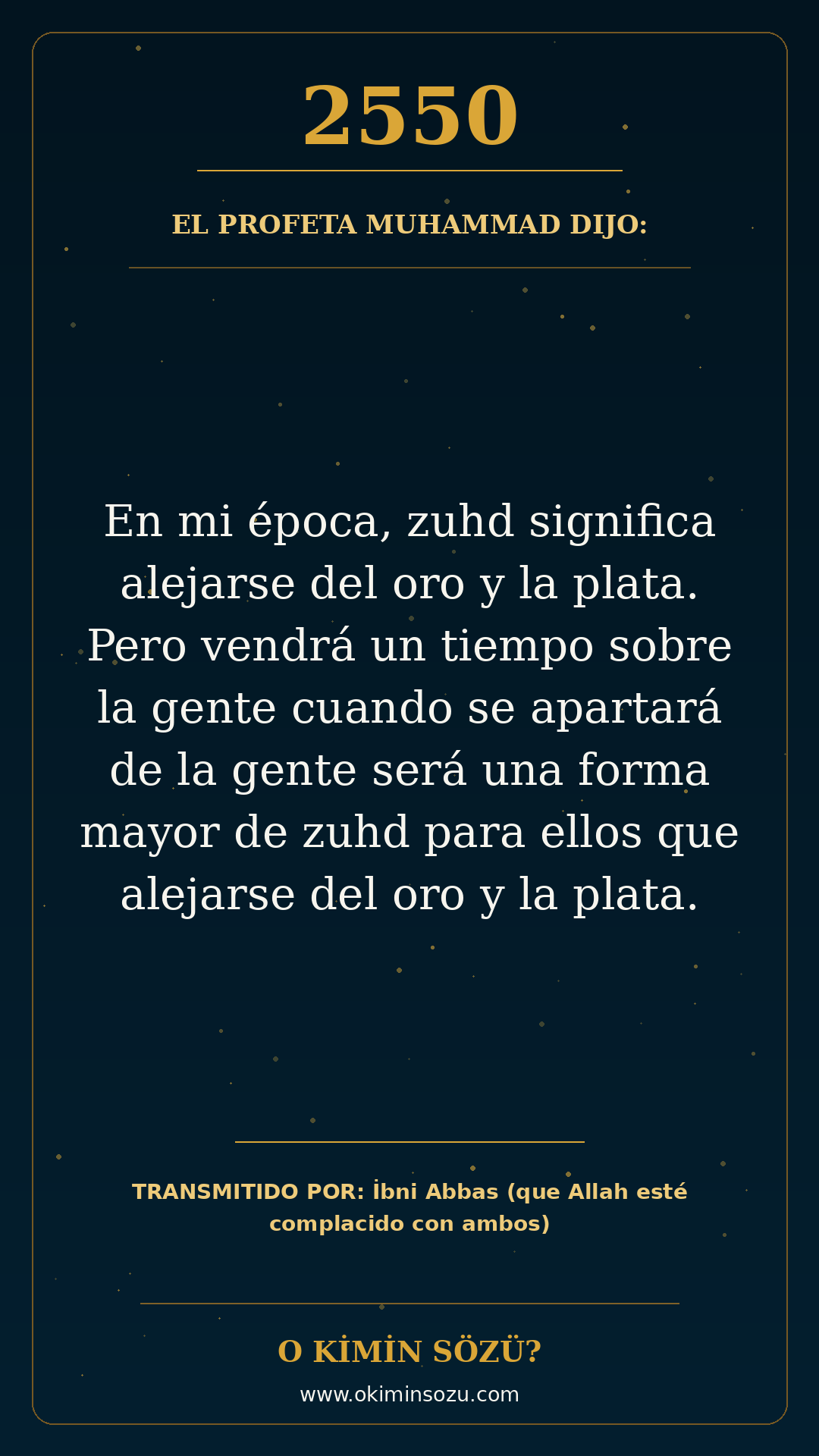 hadis 2550 es