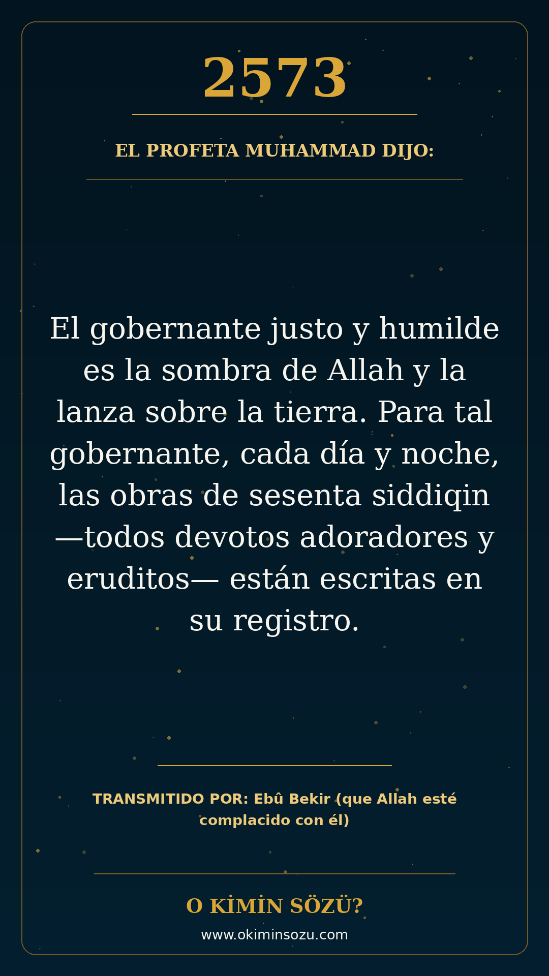 hadis 2573 es