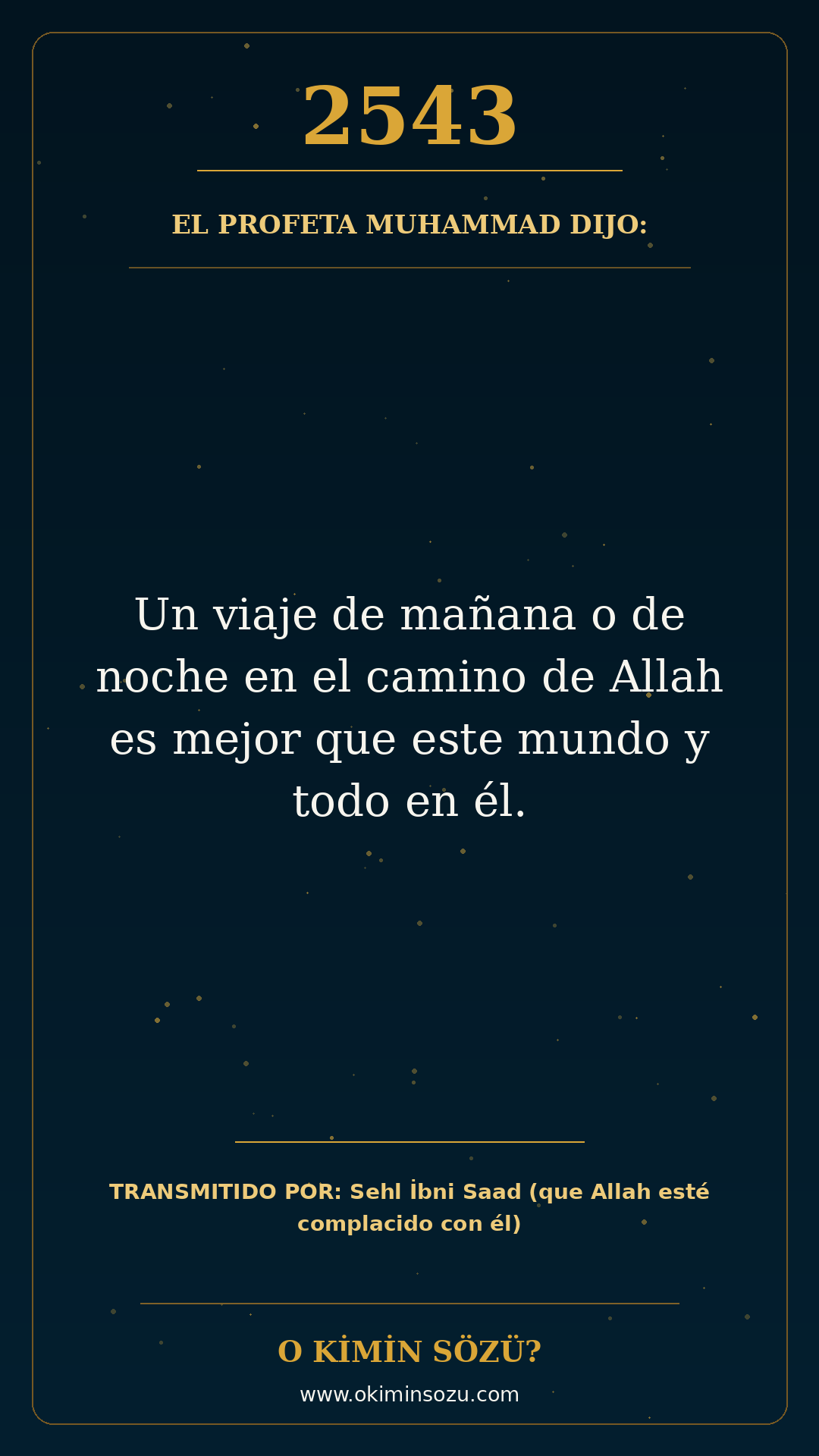 hadis 2543 es