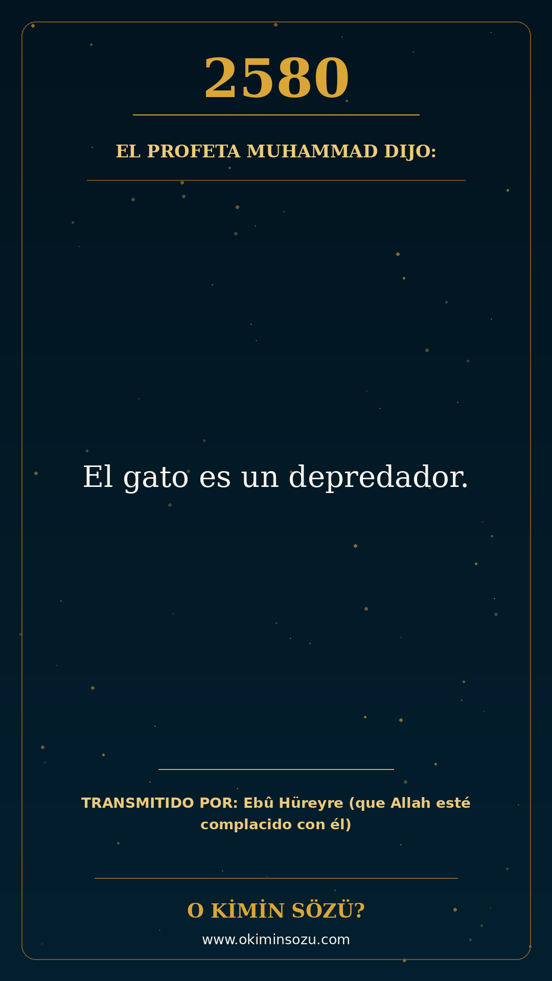 hadis 2580 es
