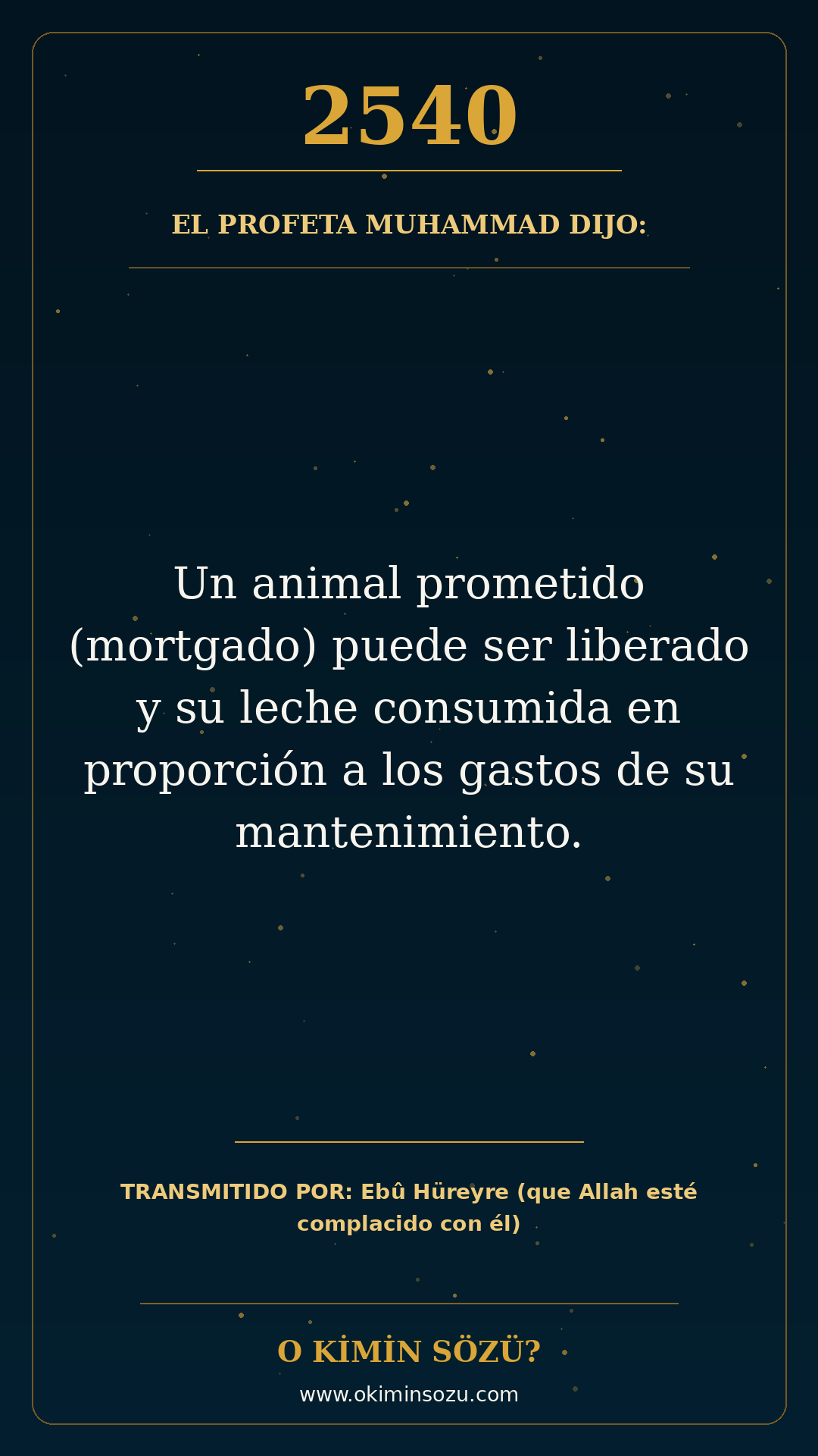hadis 2540 es