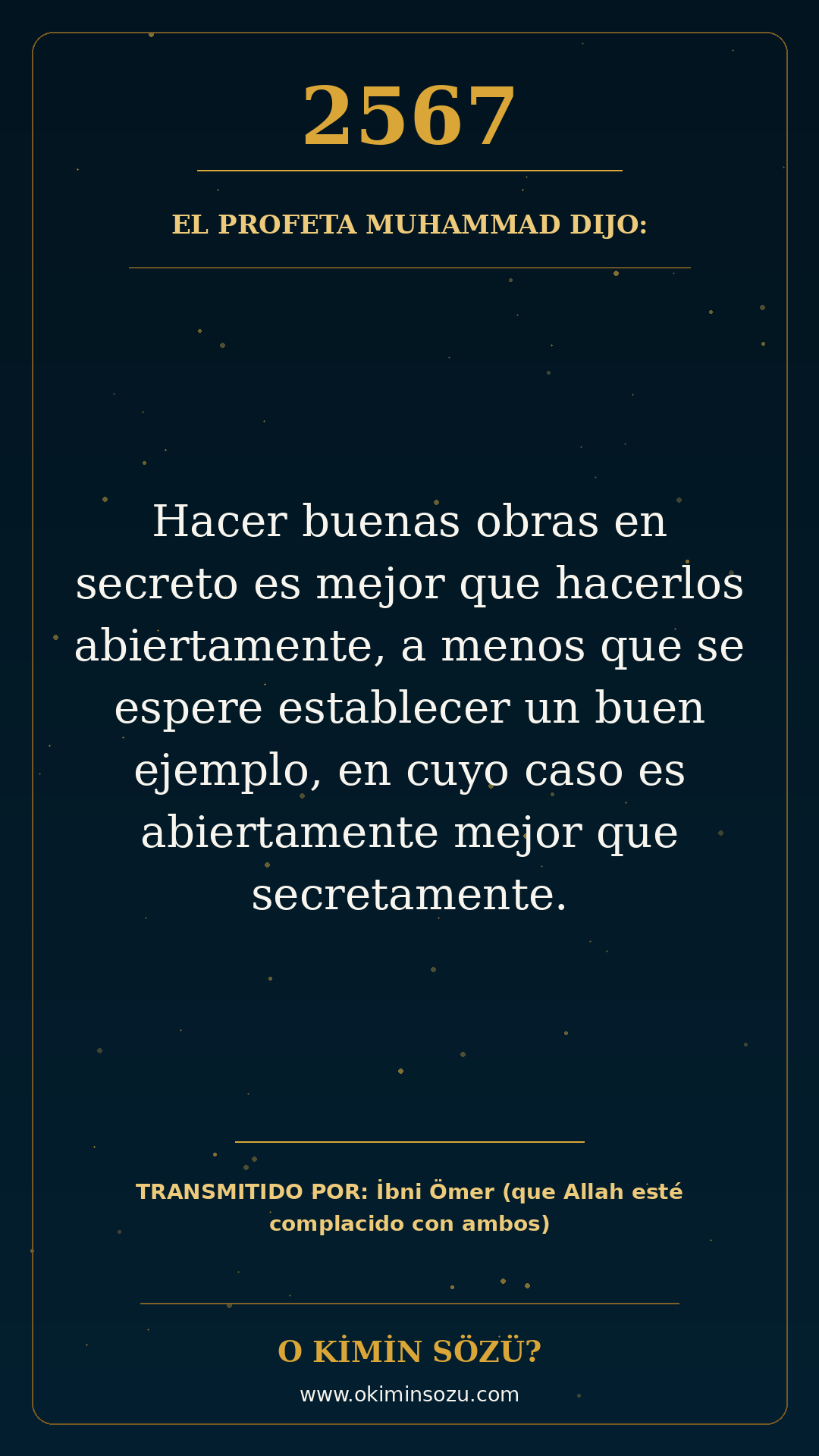 hadis 2567 es