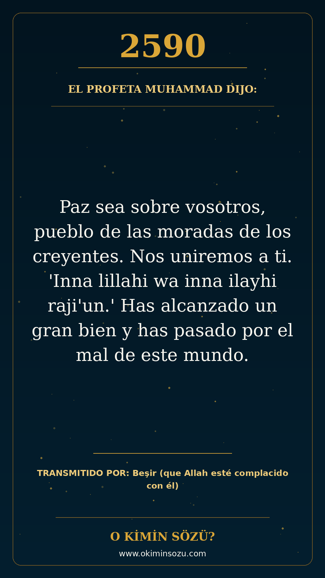 hadis 2590 es