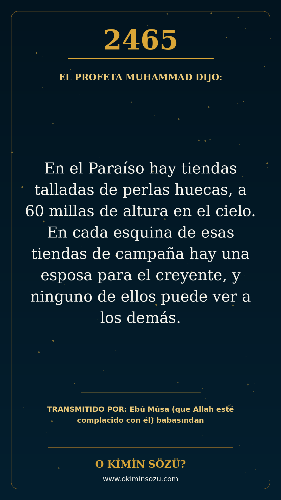 hadis 2465 es