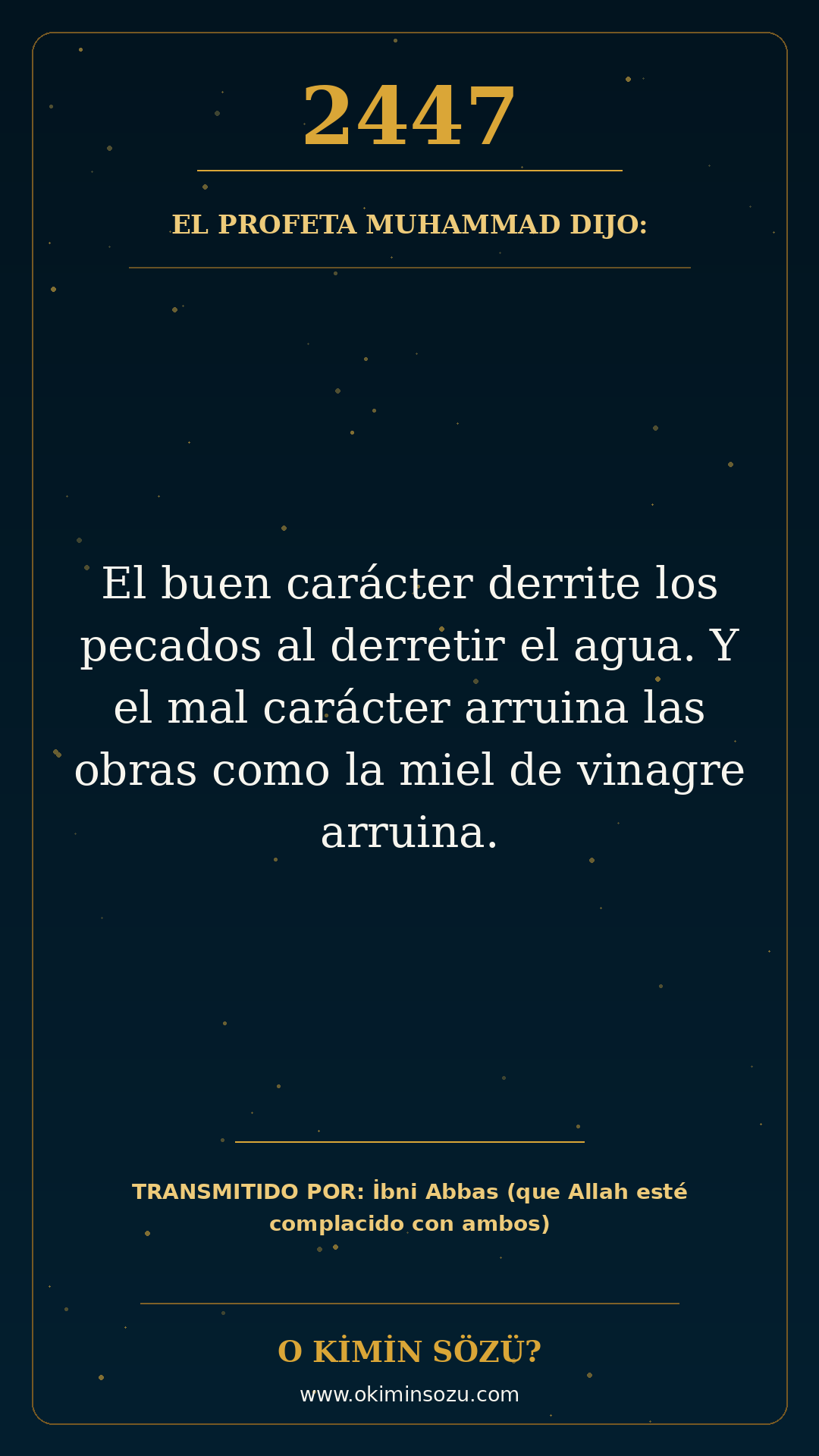 hadis 2447 es