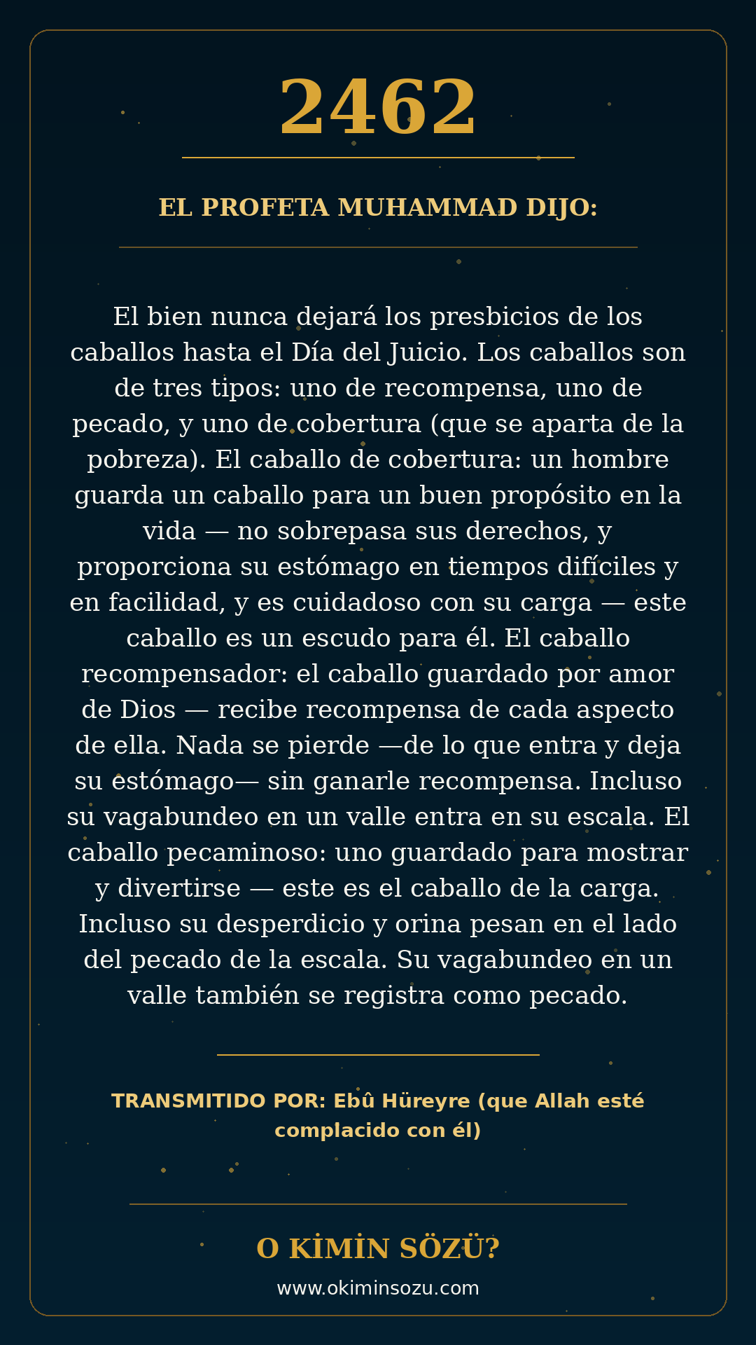 hadis 2462 es