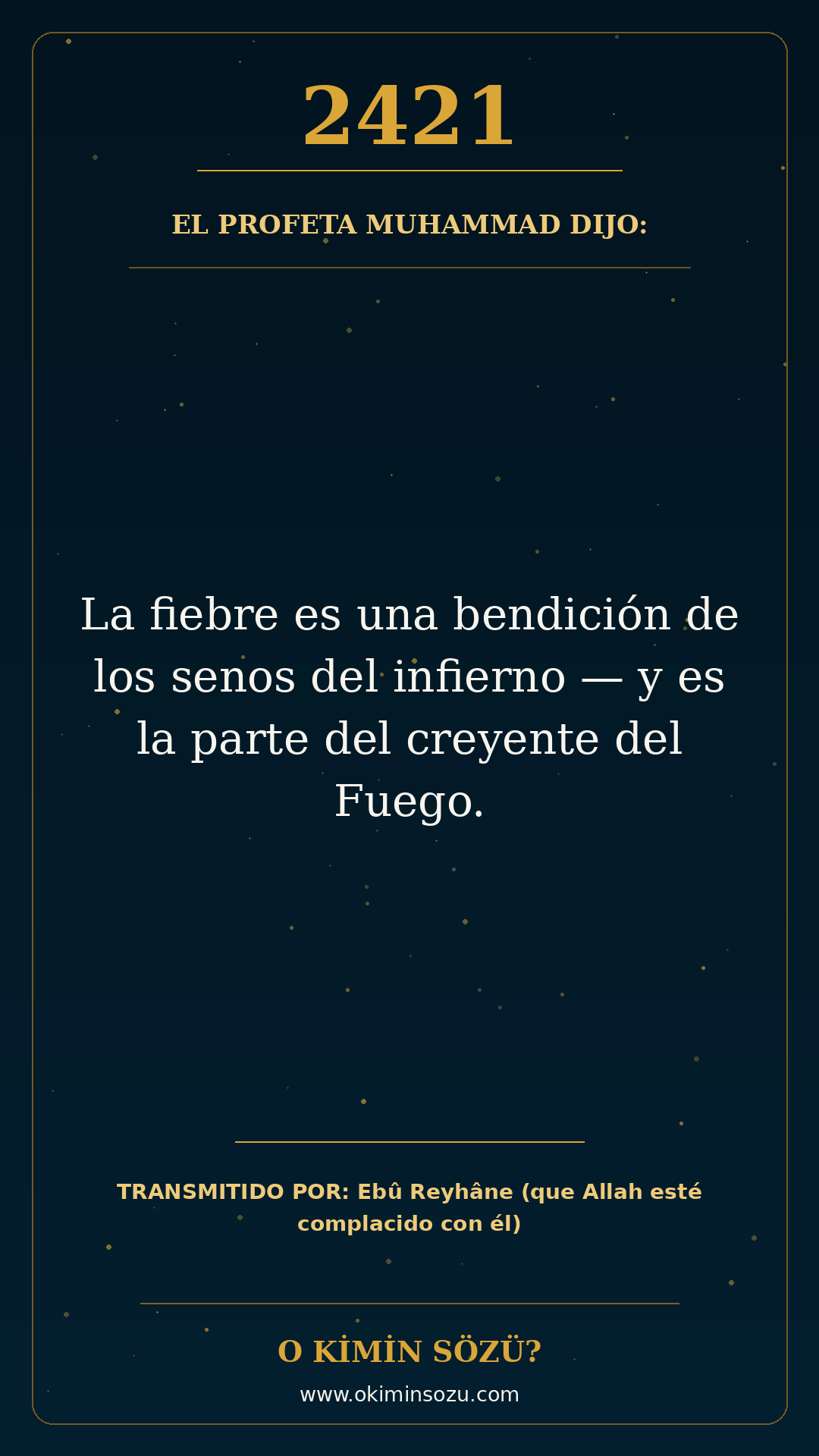 hadis 2421 es