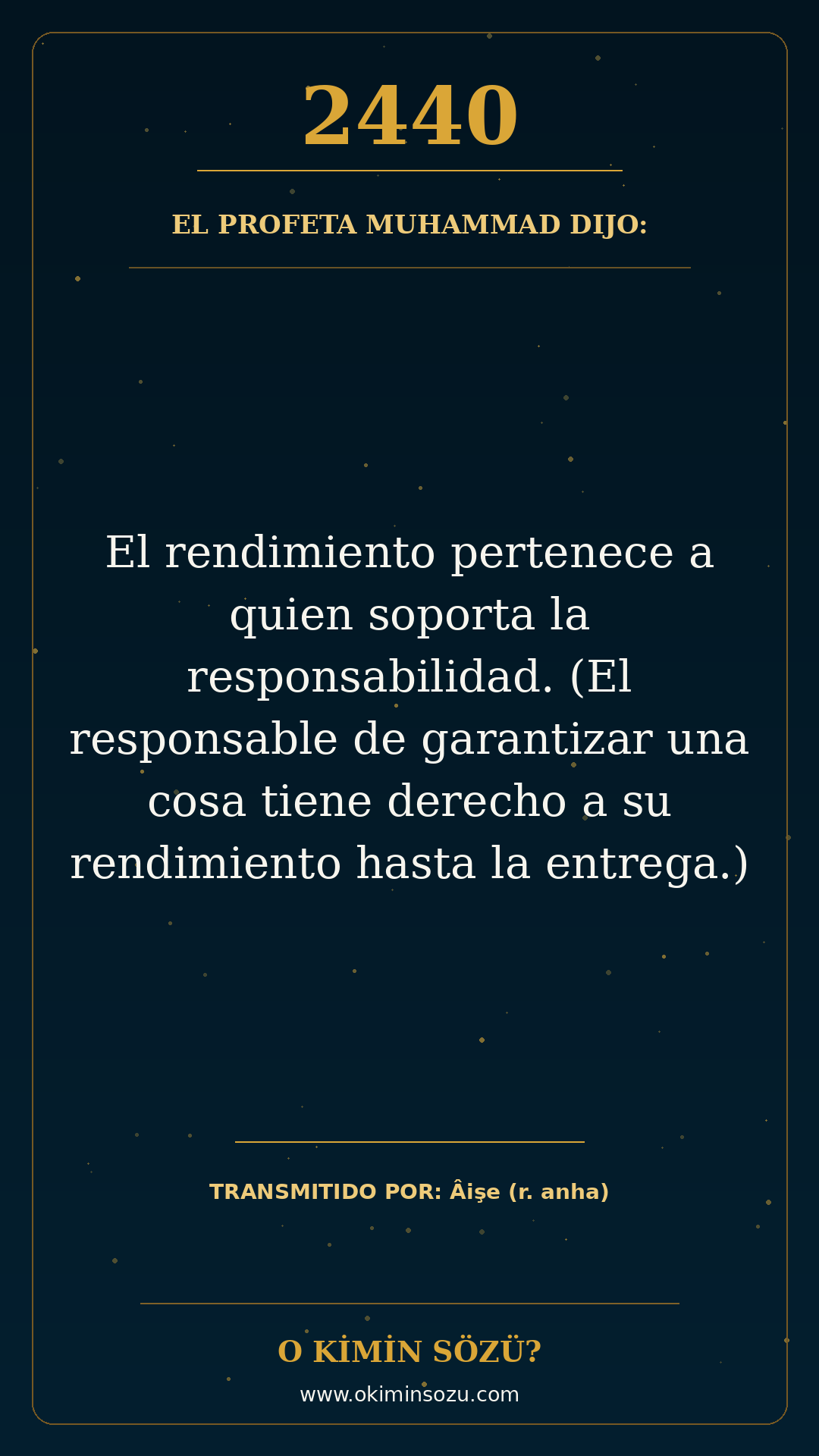 hadis 2440 es