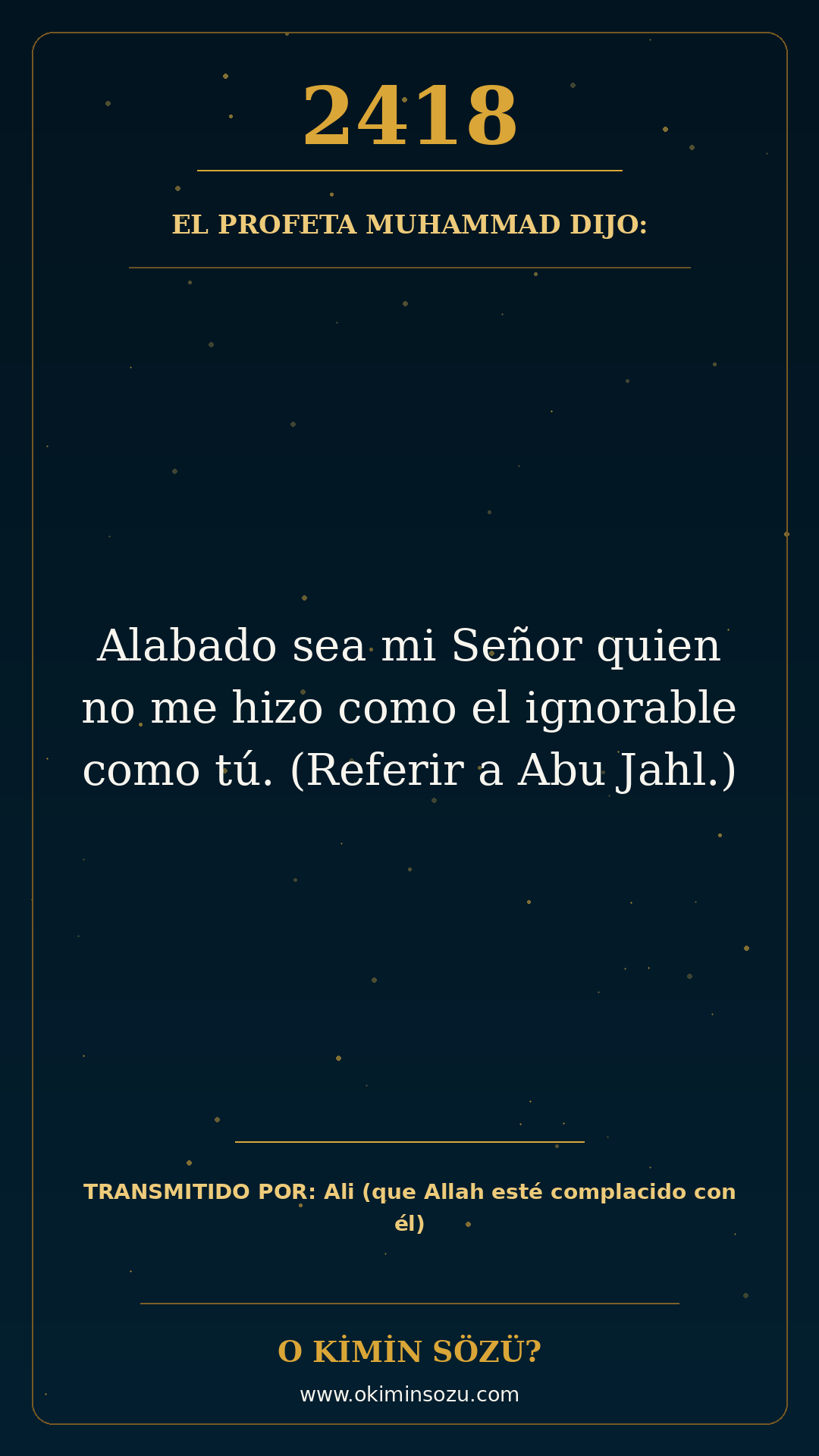 hadis 2418 es