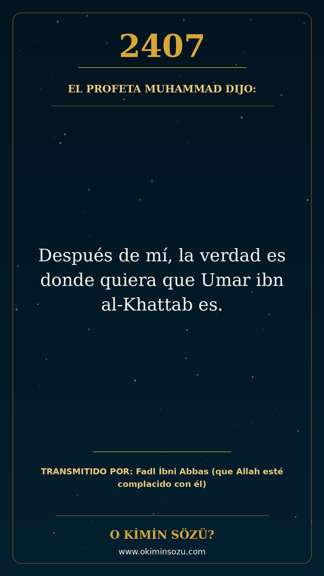 hadis 2407 es
