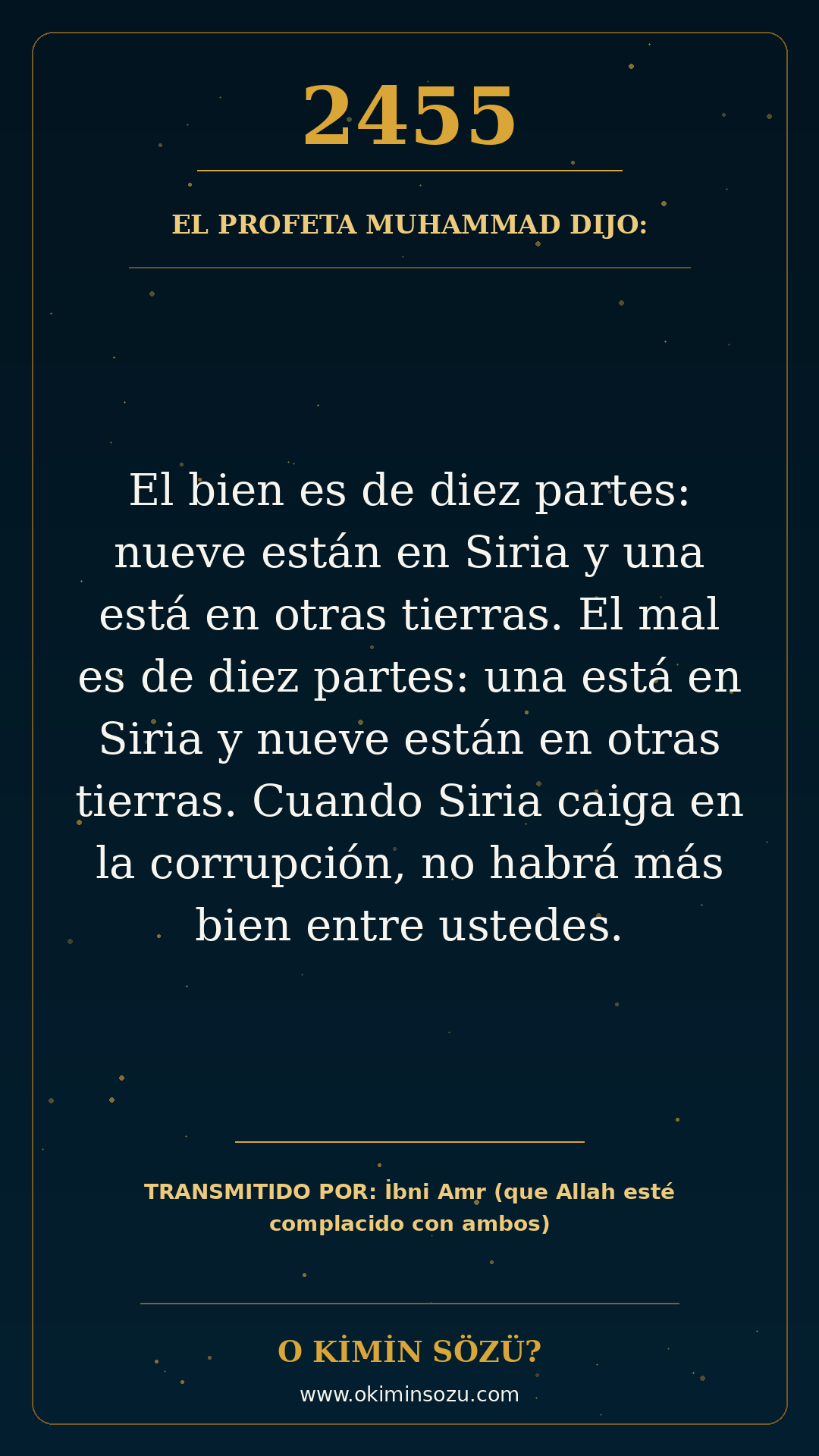 hadis 2455 es