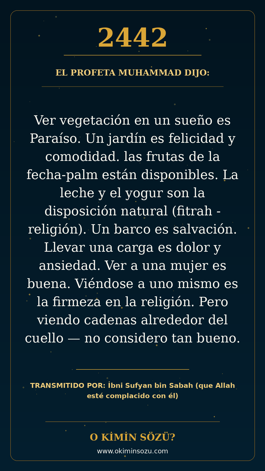 hadis 2442 es