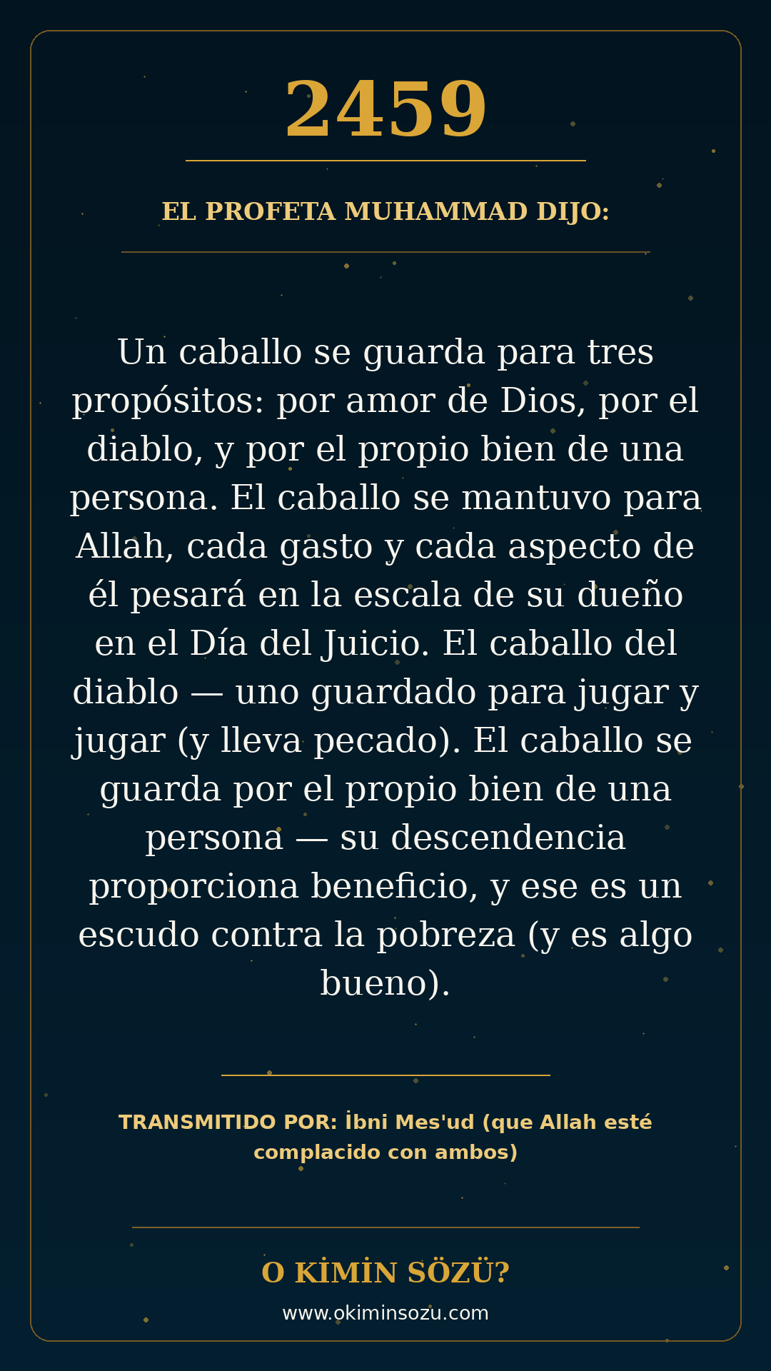 hadis 2459 es