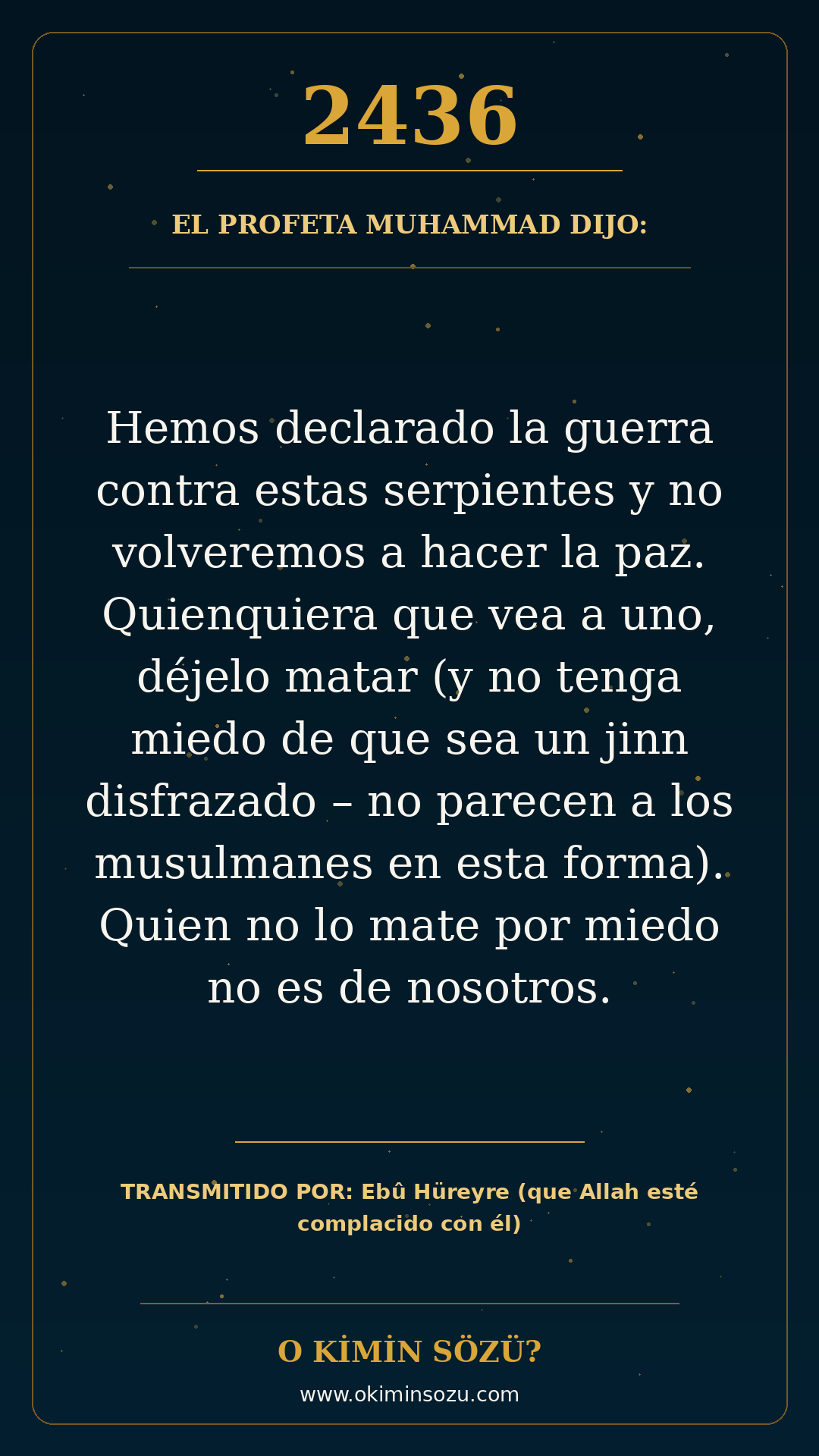 hadis 2436 es