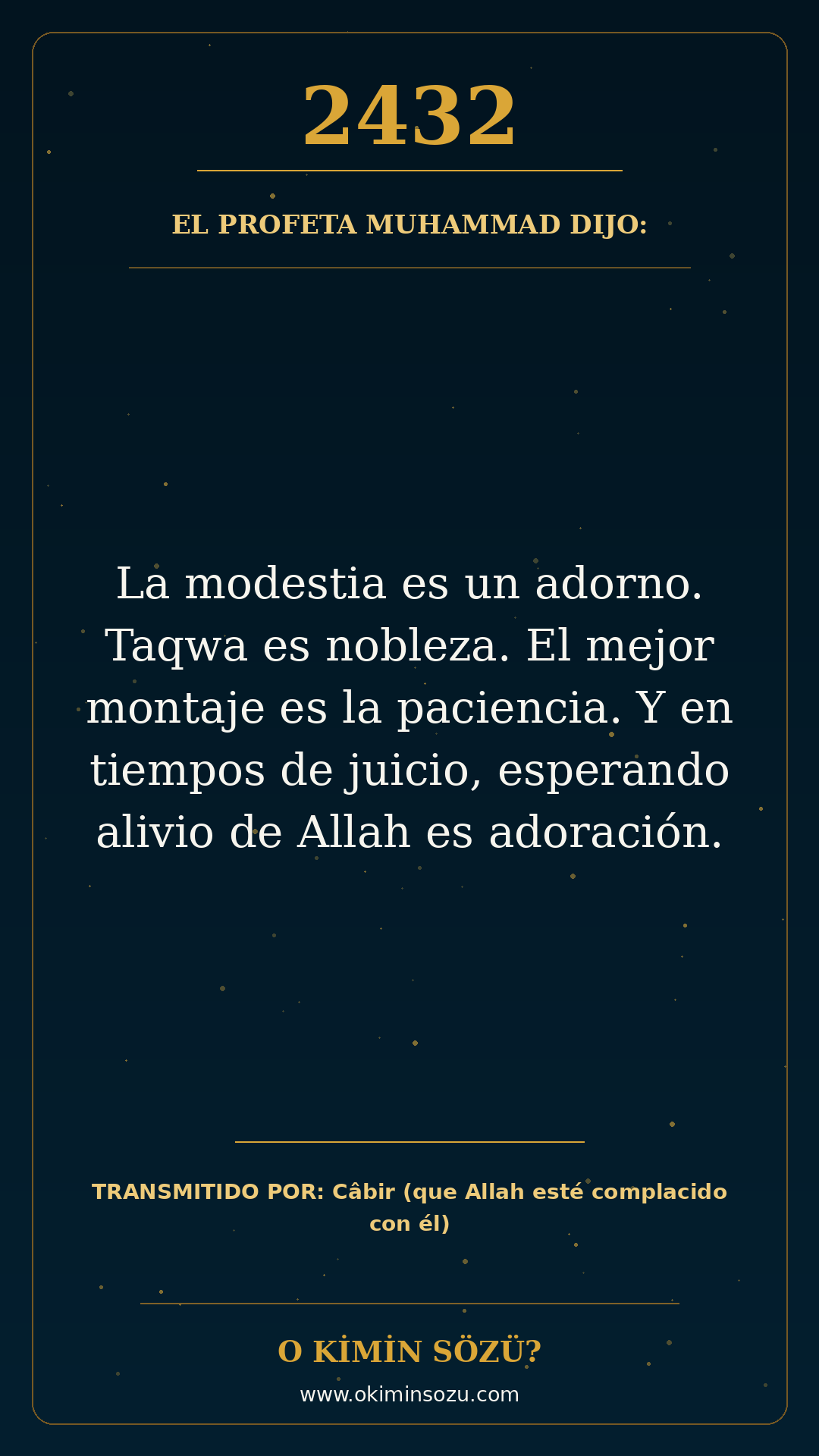 hadis 2432 es