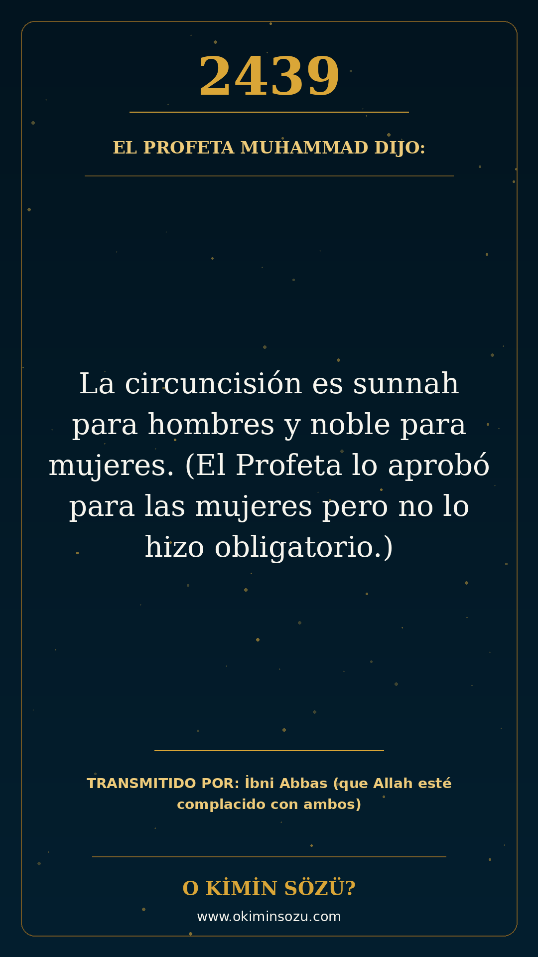 hadis 2439 es