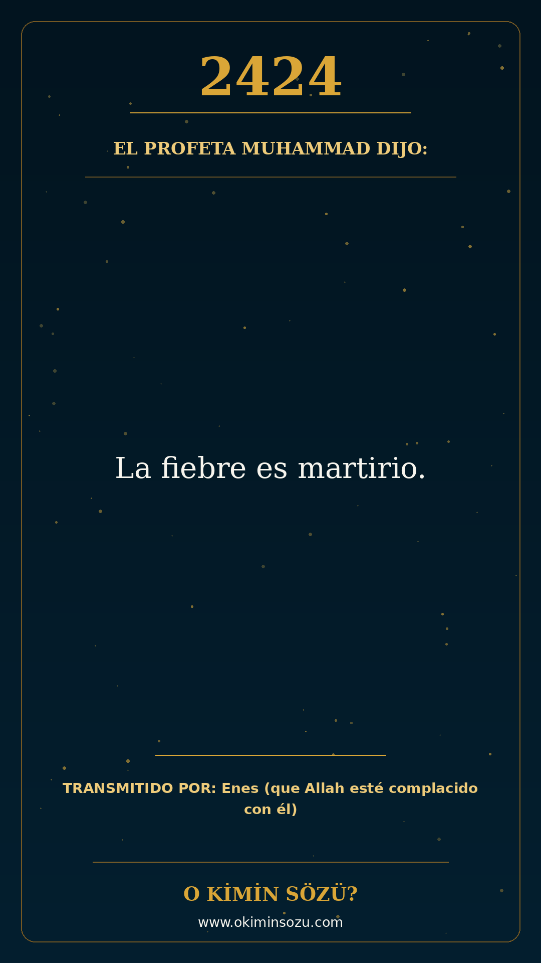 hadis 2424 es