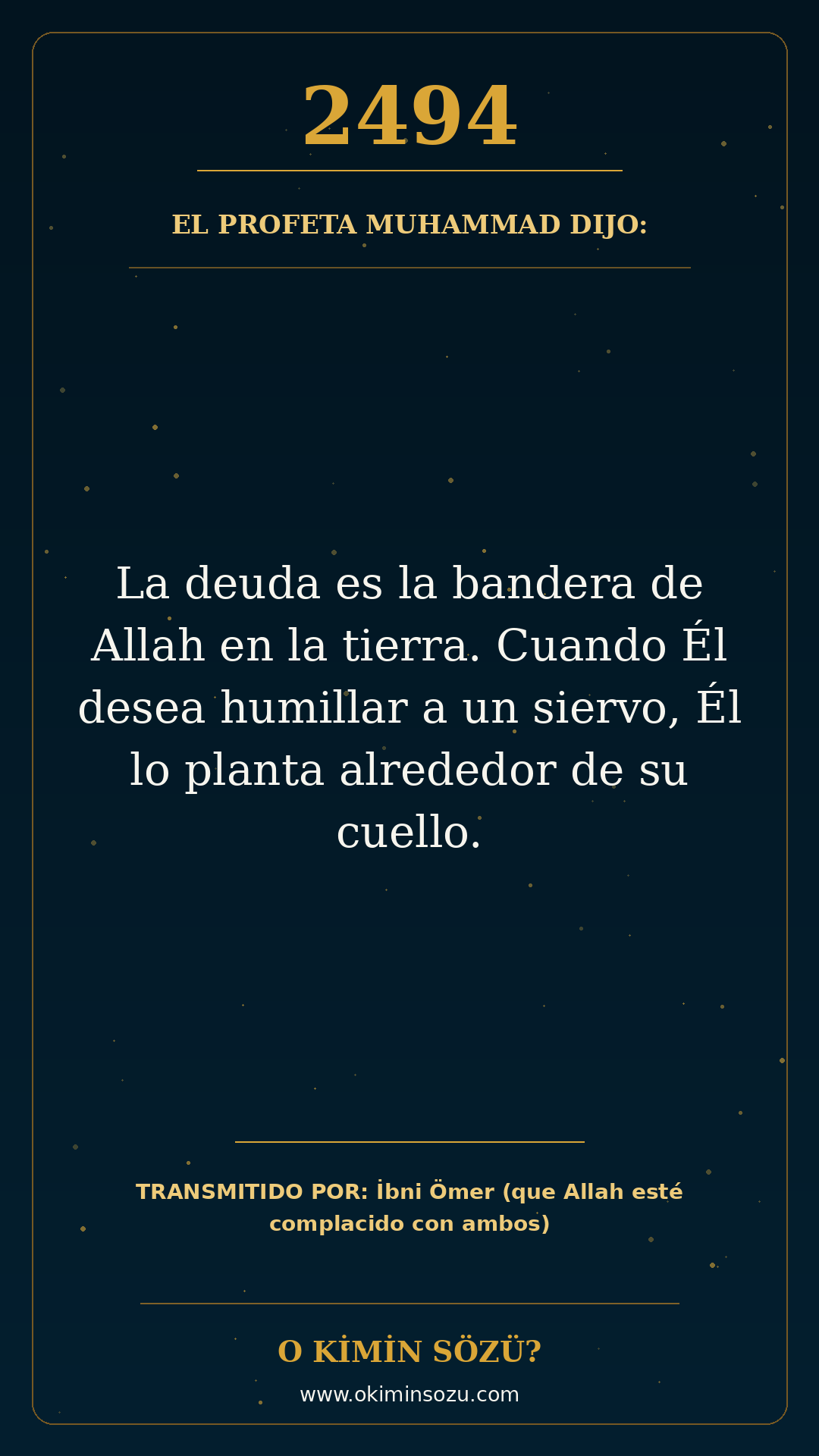 hadis 2494 es