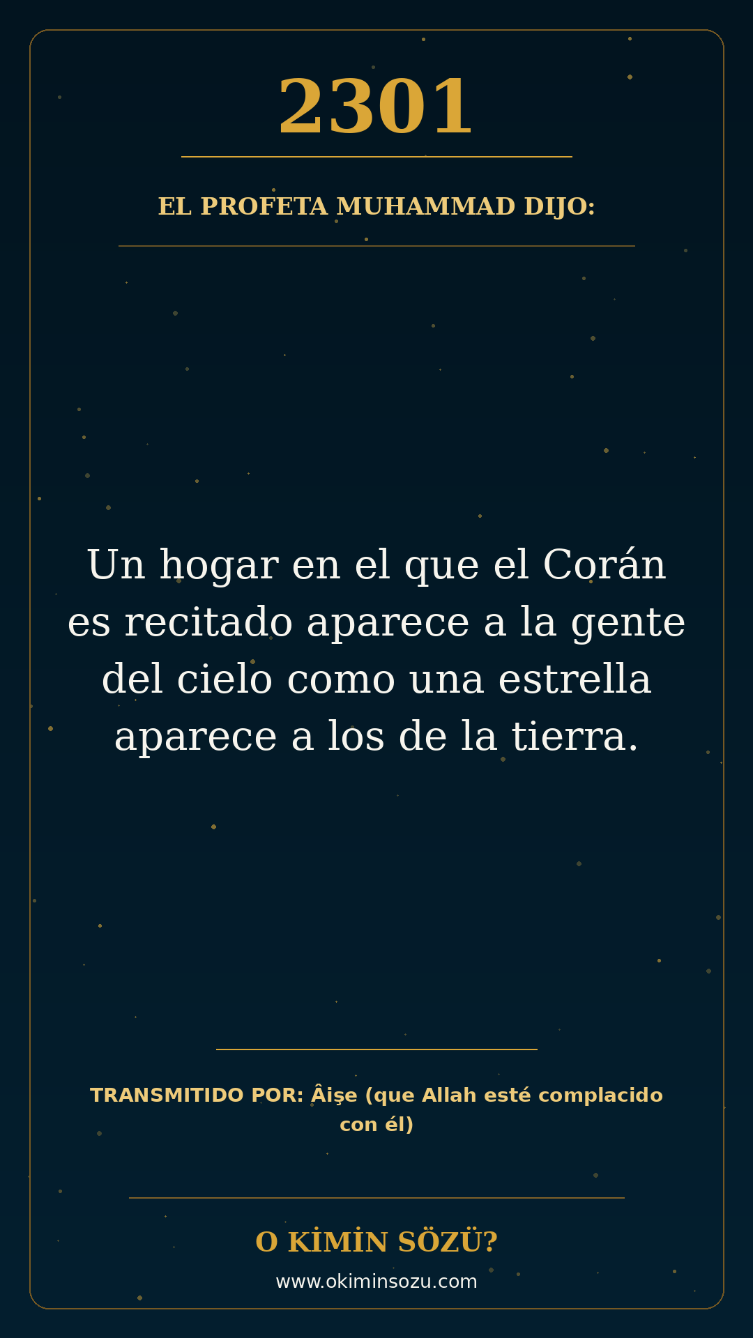 hadis 2301 es