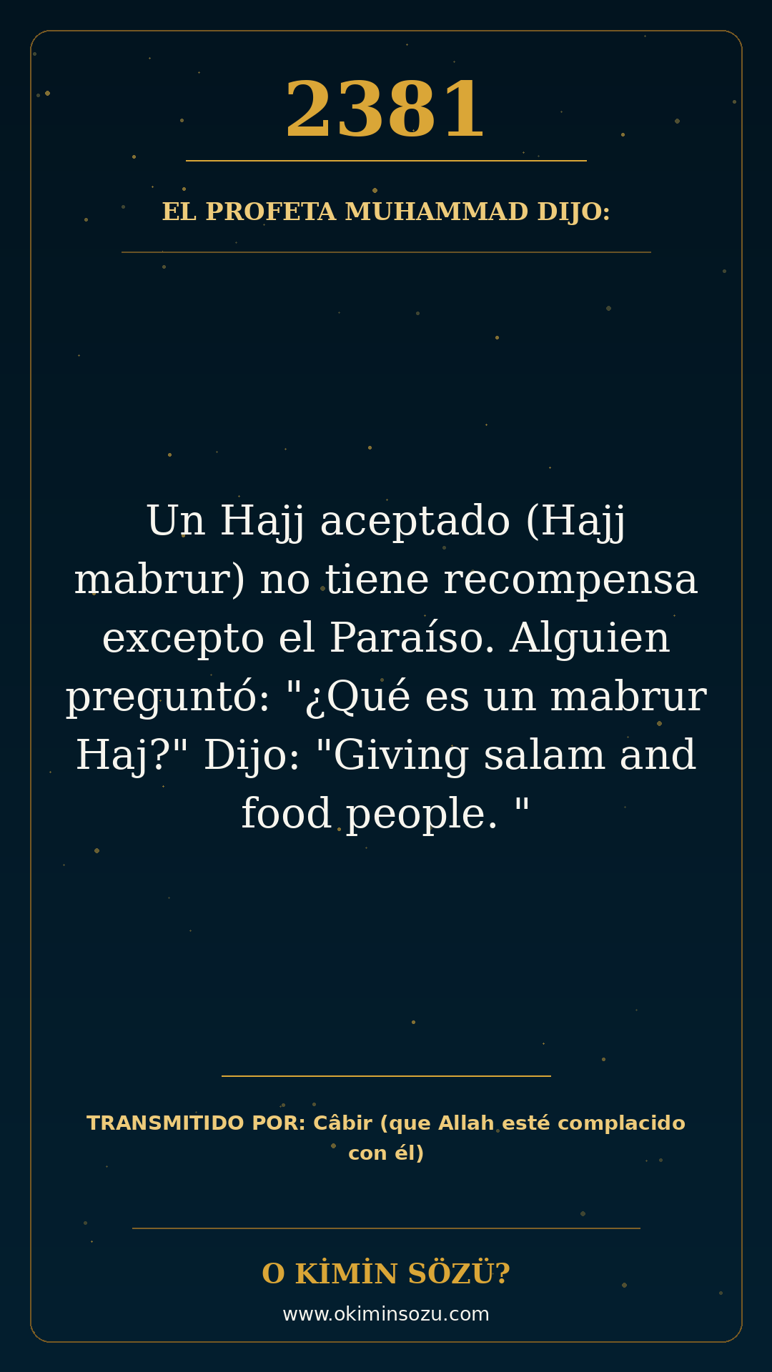 hadis 2381 es