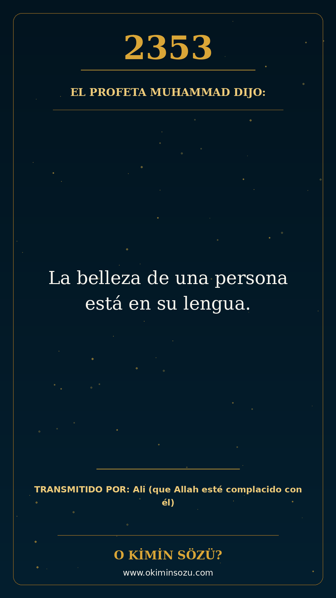 hadis 2353 es