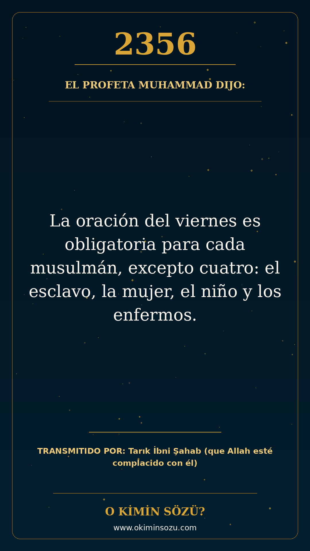 hadis 2356 es