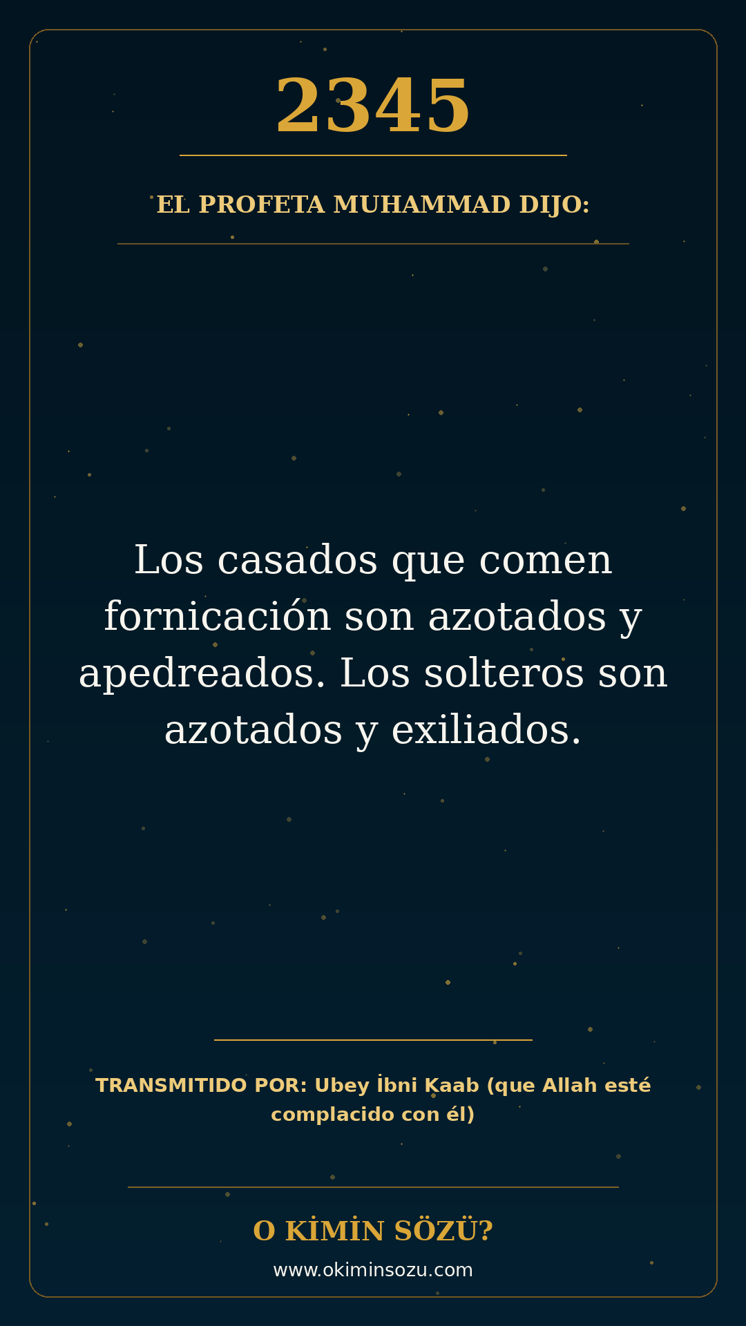 hadis 2345 es