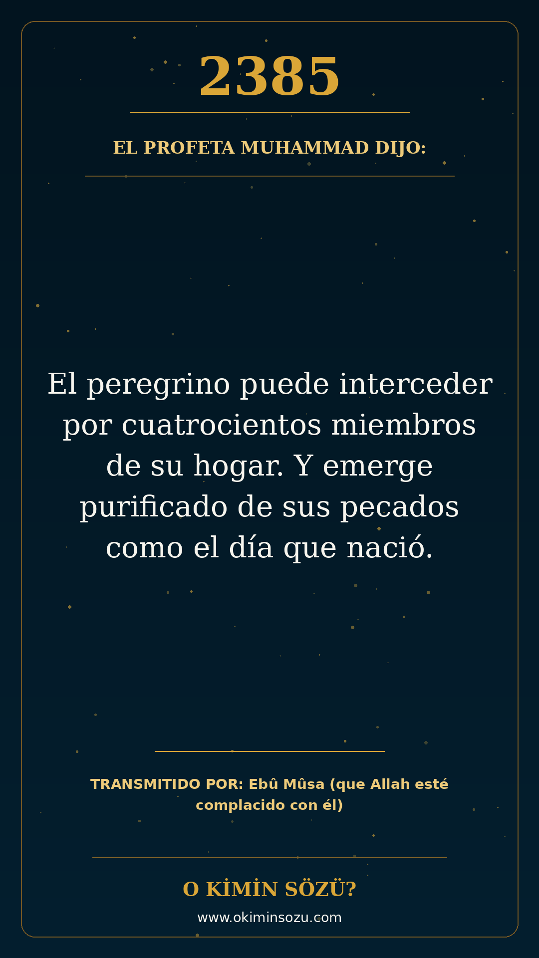 hadis 2385 es