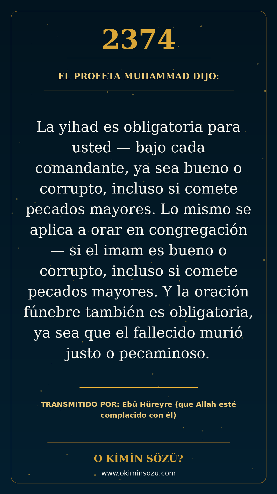 hadis 2374 es