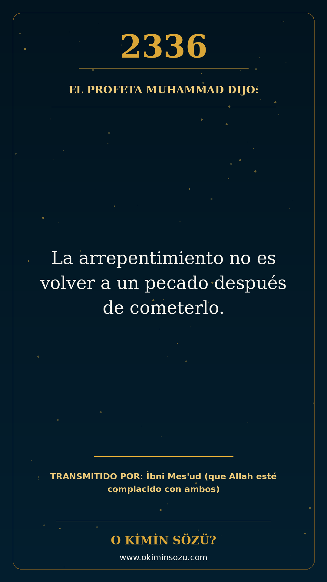 hadis 2336 es