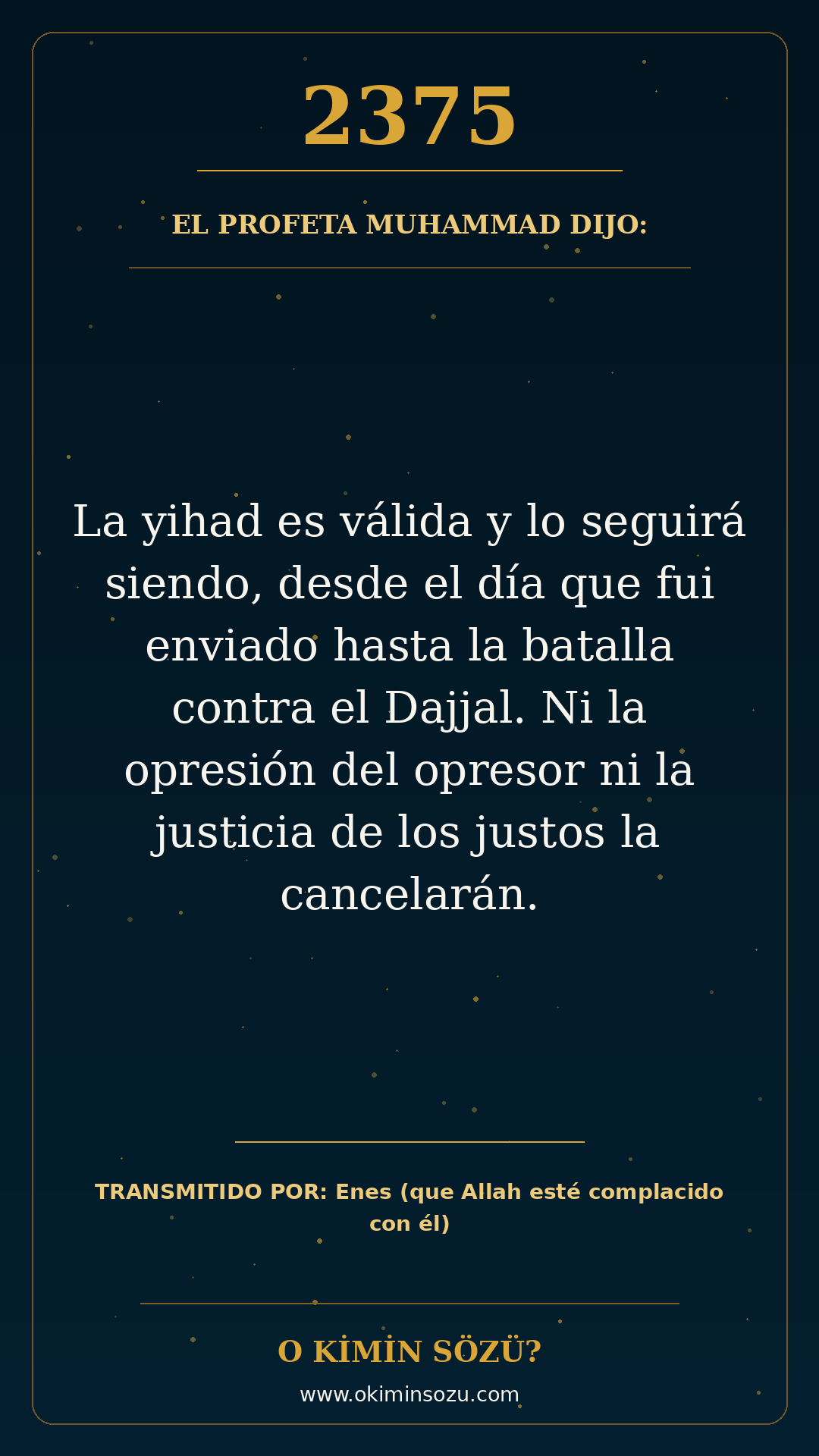 hadis 2375 es
