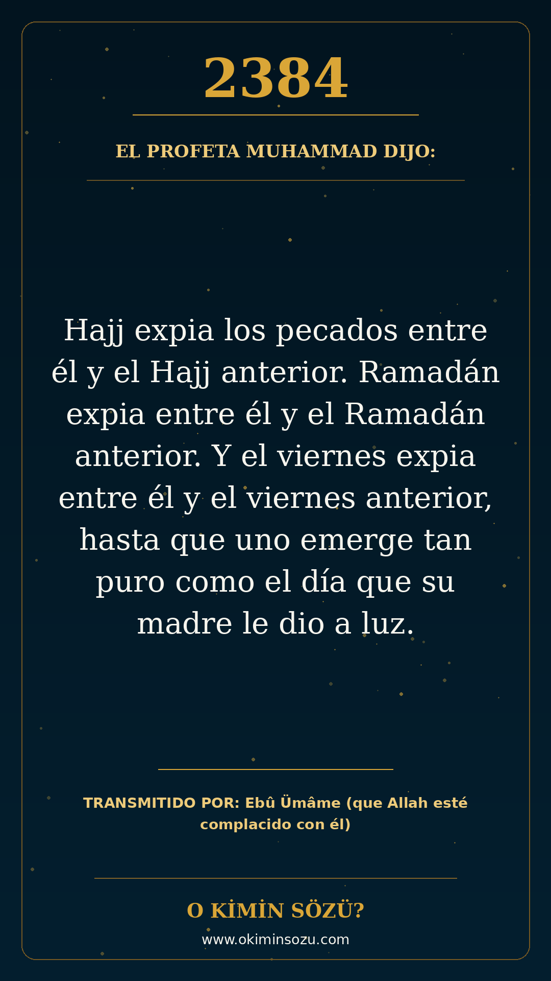 hadis 2384 es