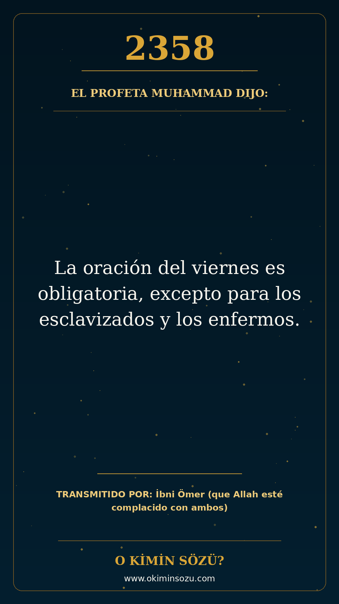 hadis 2358 es