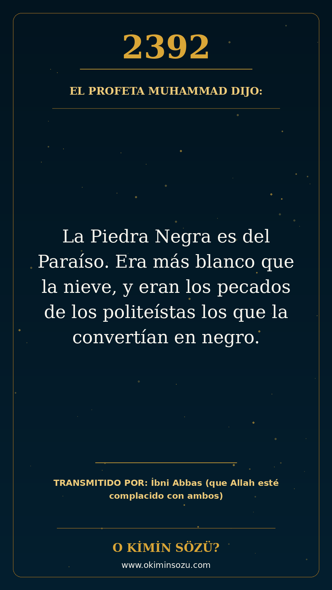 hadis 2392 es