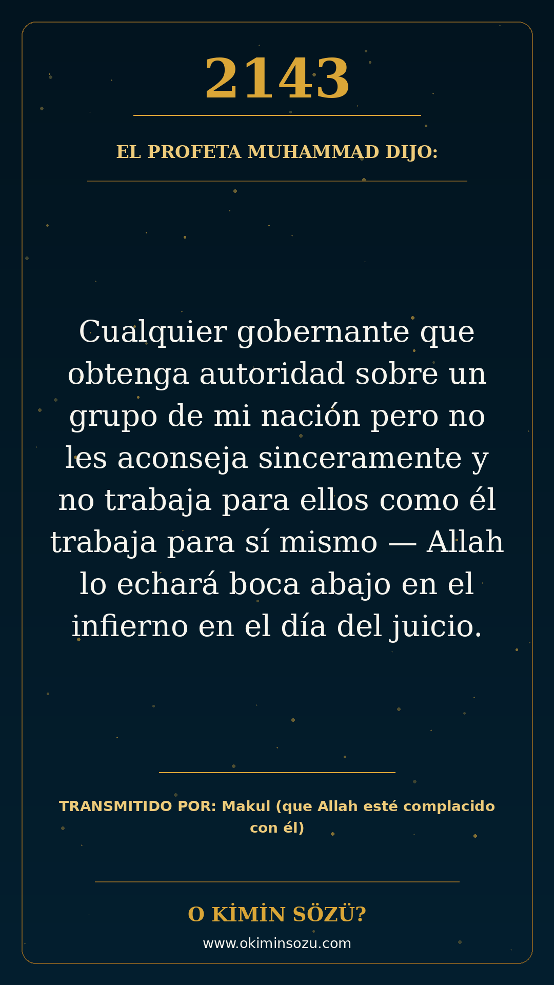 hadis 2143 es