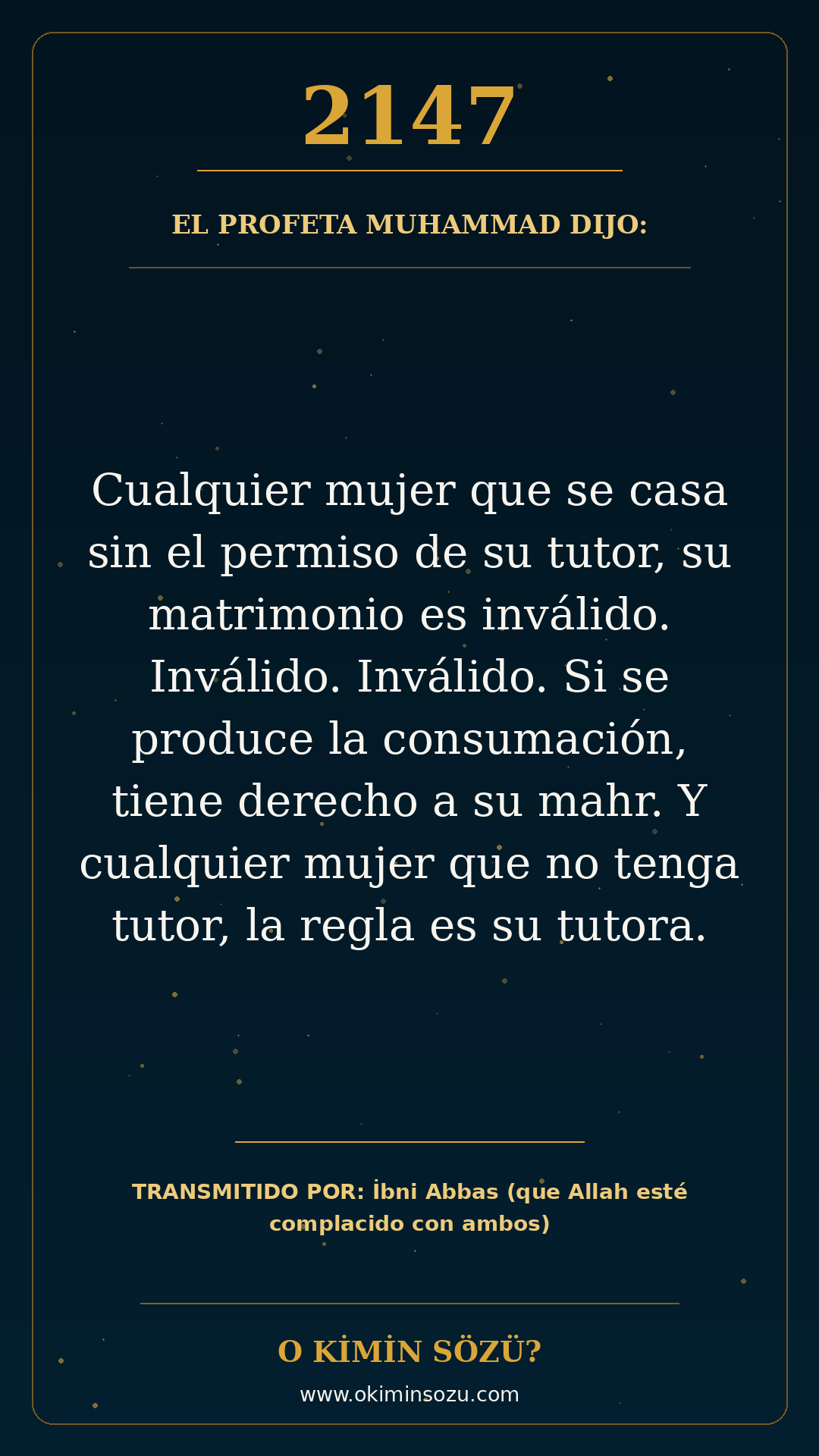 hadis 2147 es