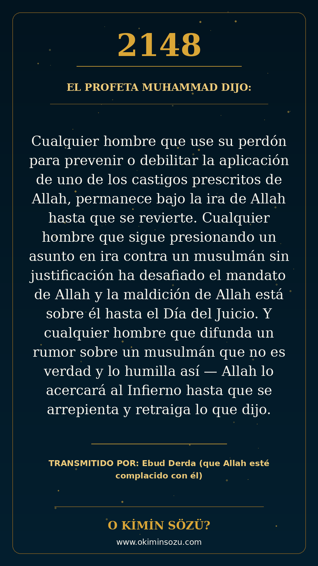 hadis 2148 es