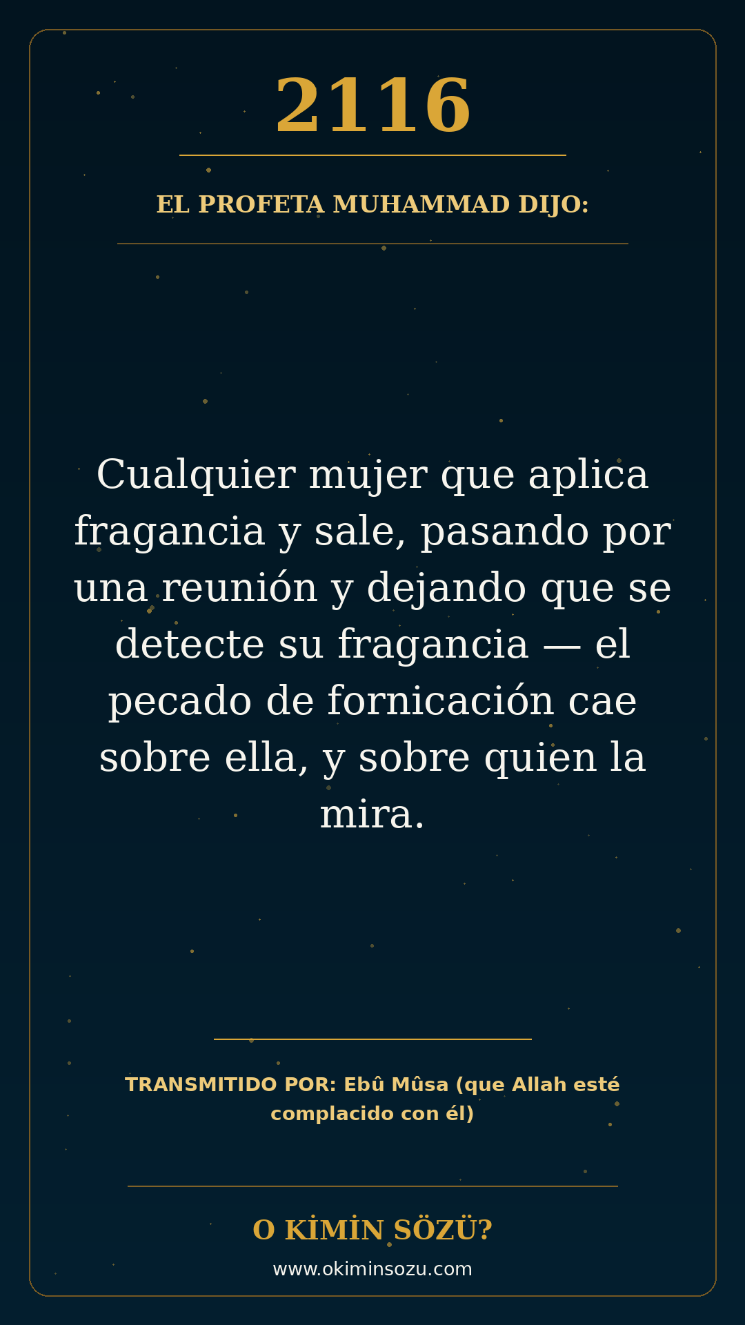 hadis 2116 es