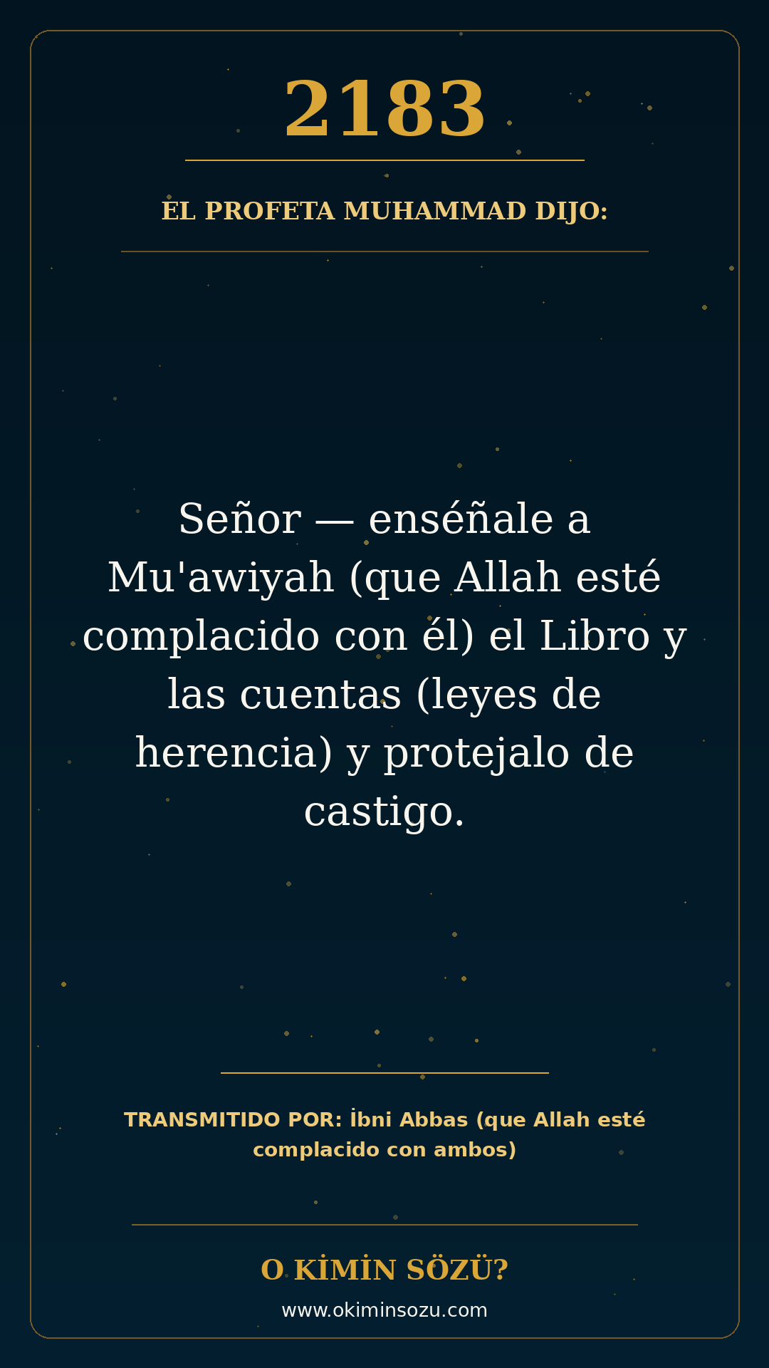 hadis 2183 es