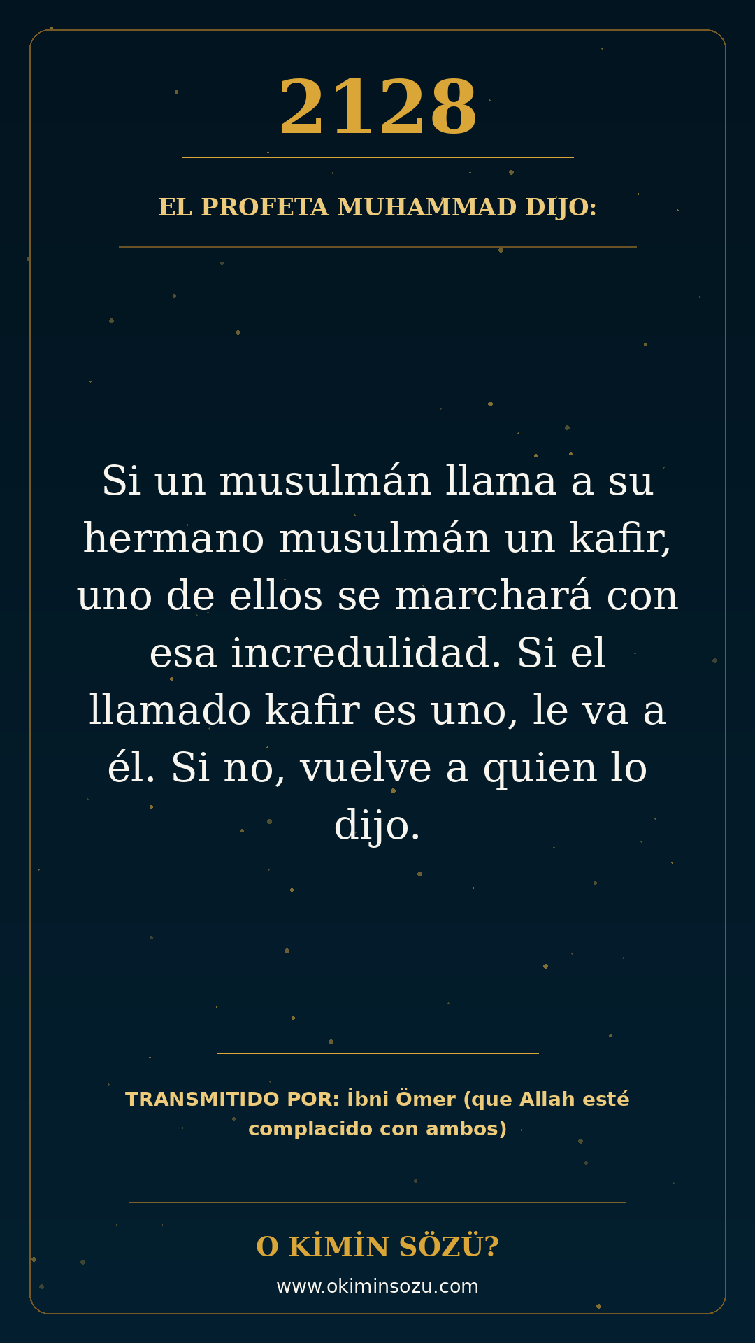 hadis 2128 es