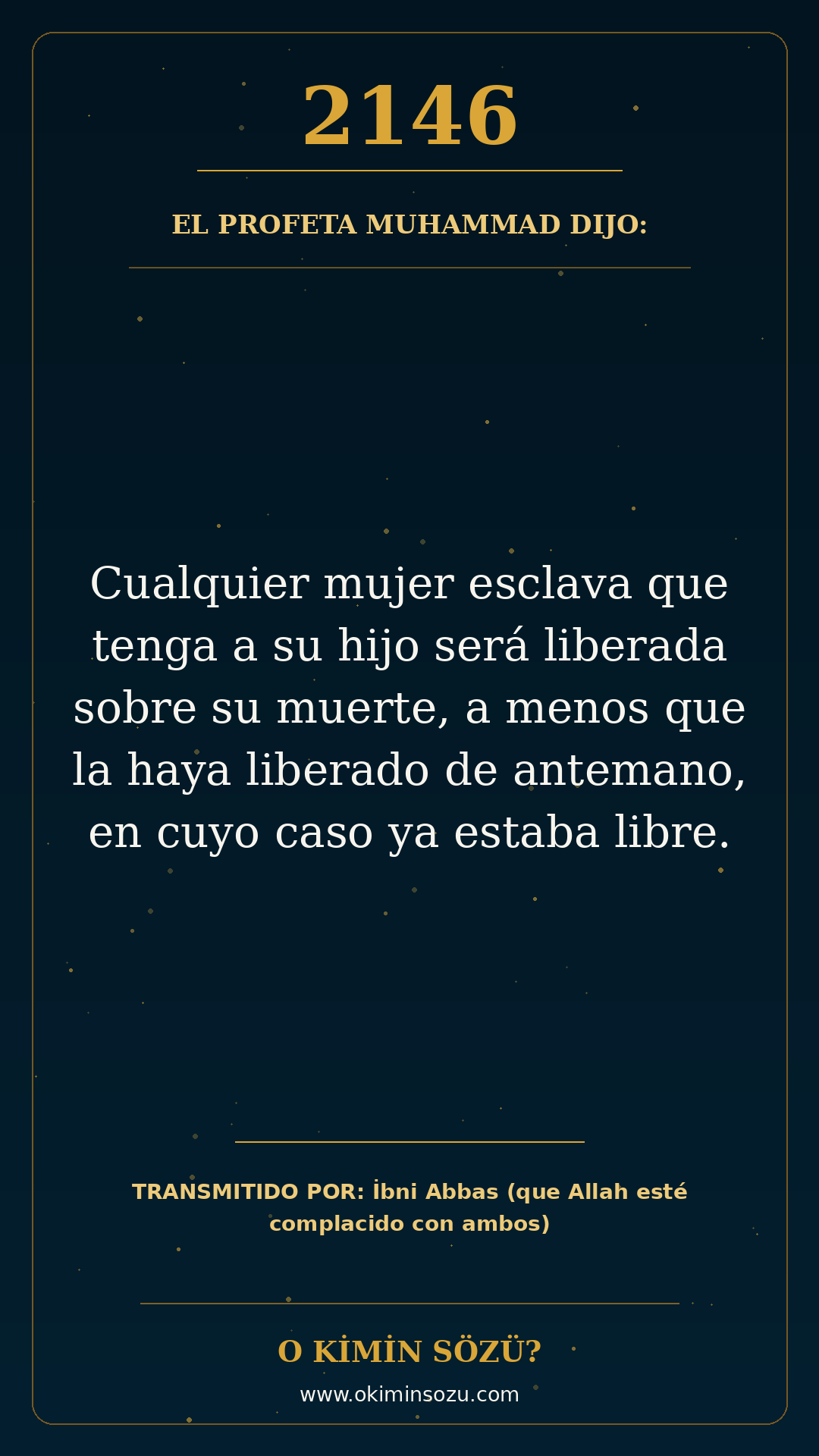 hadis 2146 es